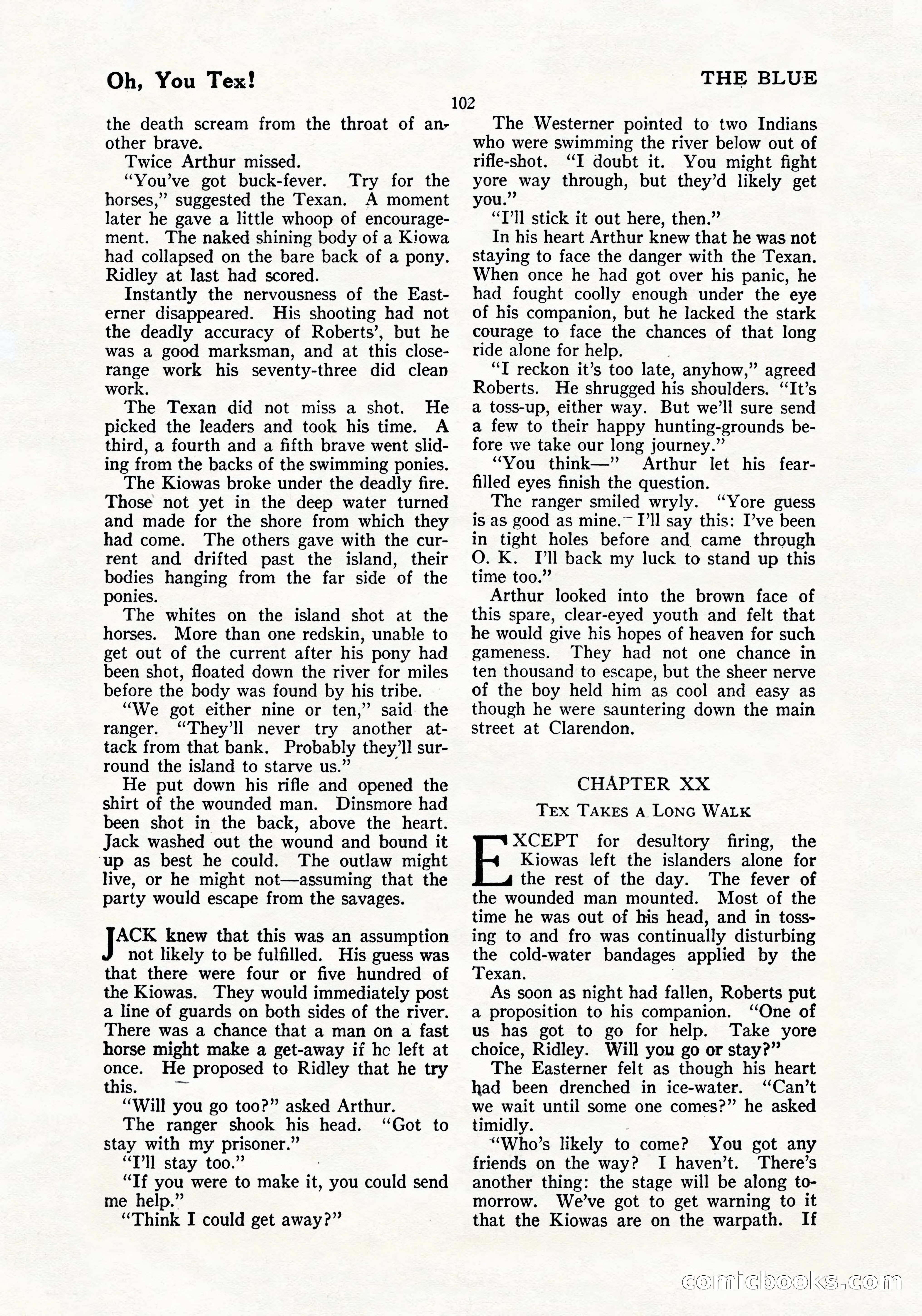 The Blue Book Magazine, July 1919 — page 108 of 212