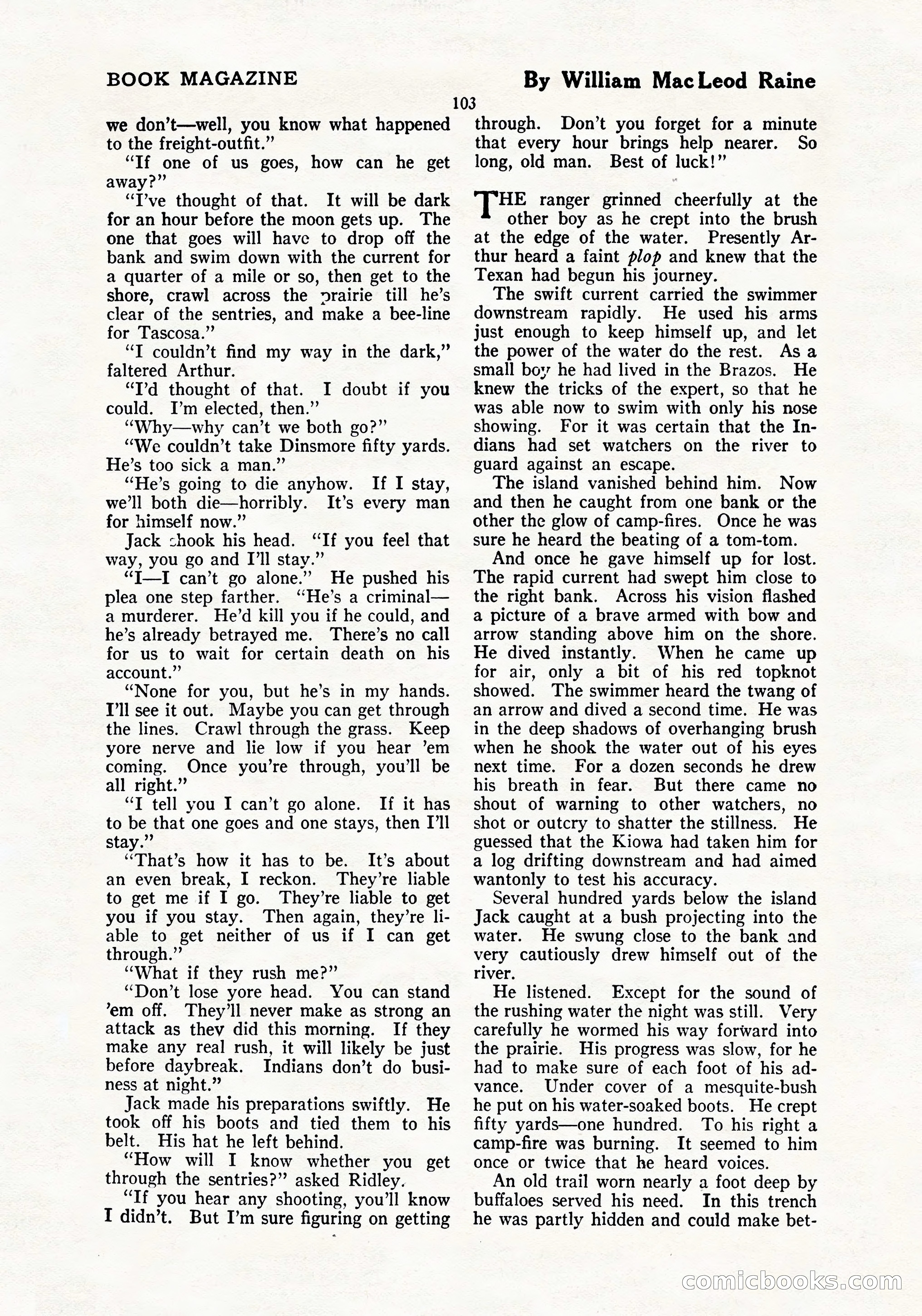 The Blue Book Magazine, July 1919 — page 109 of 212