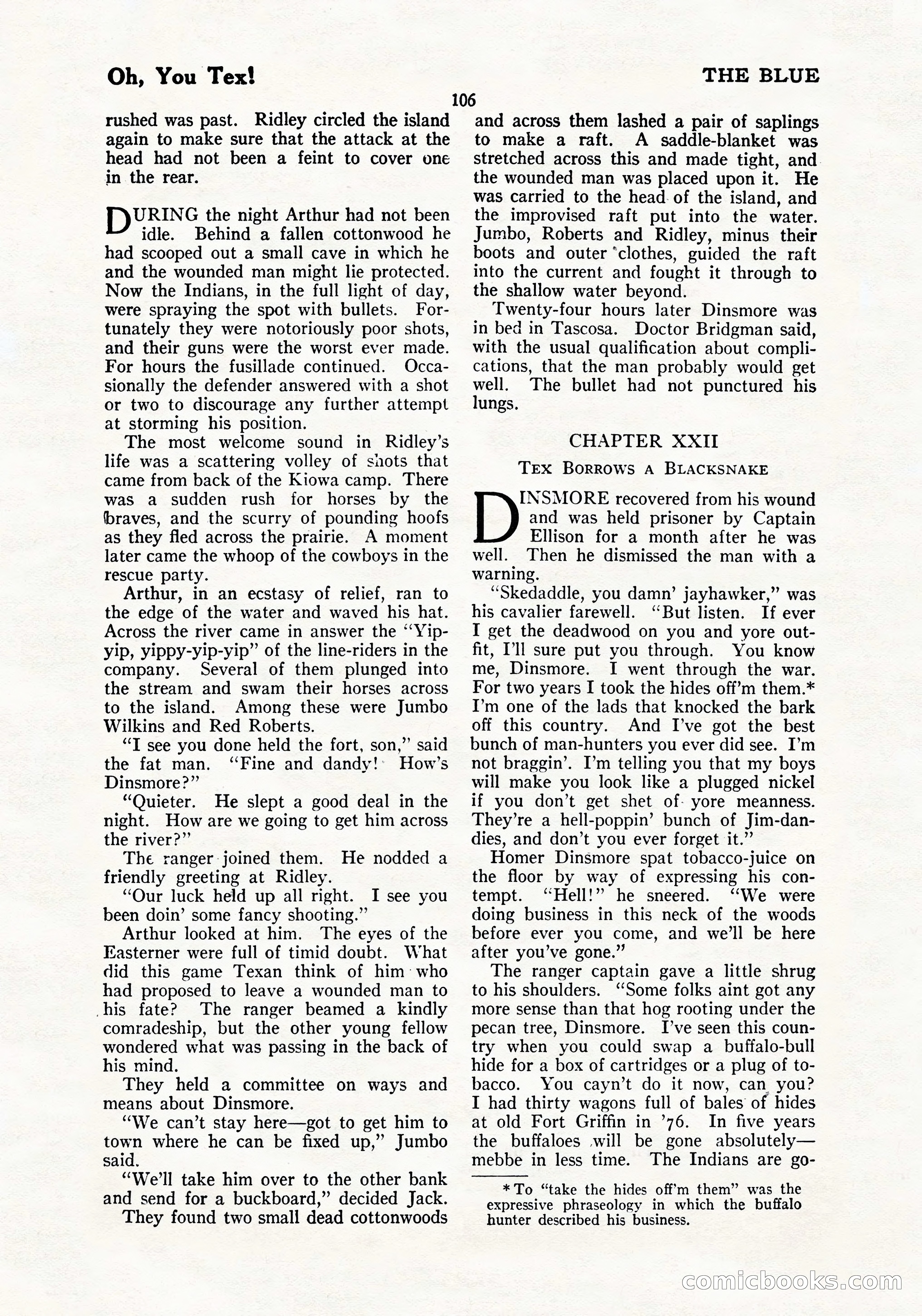 The Blue Book Magazine, July 1919 — page 112 of 212