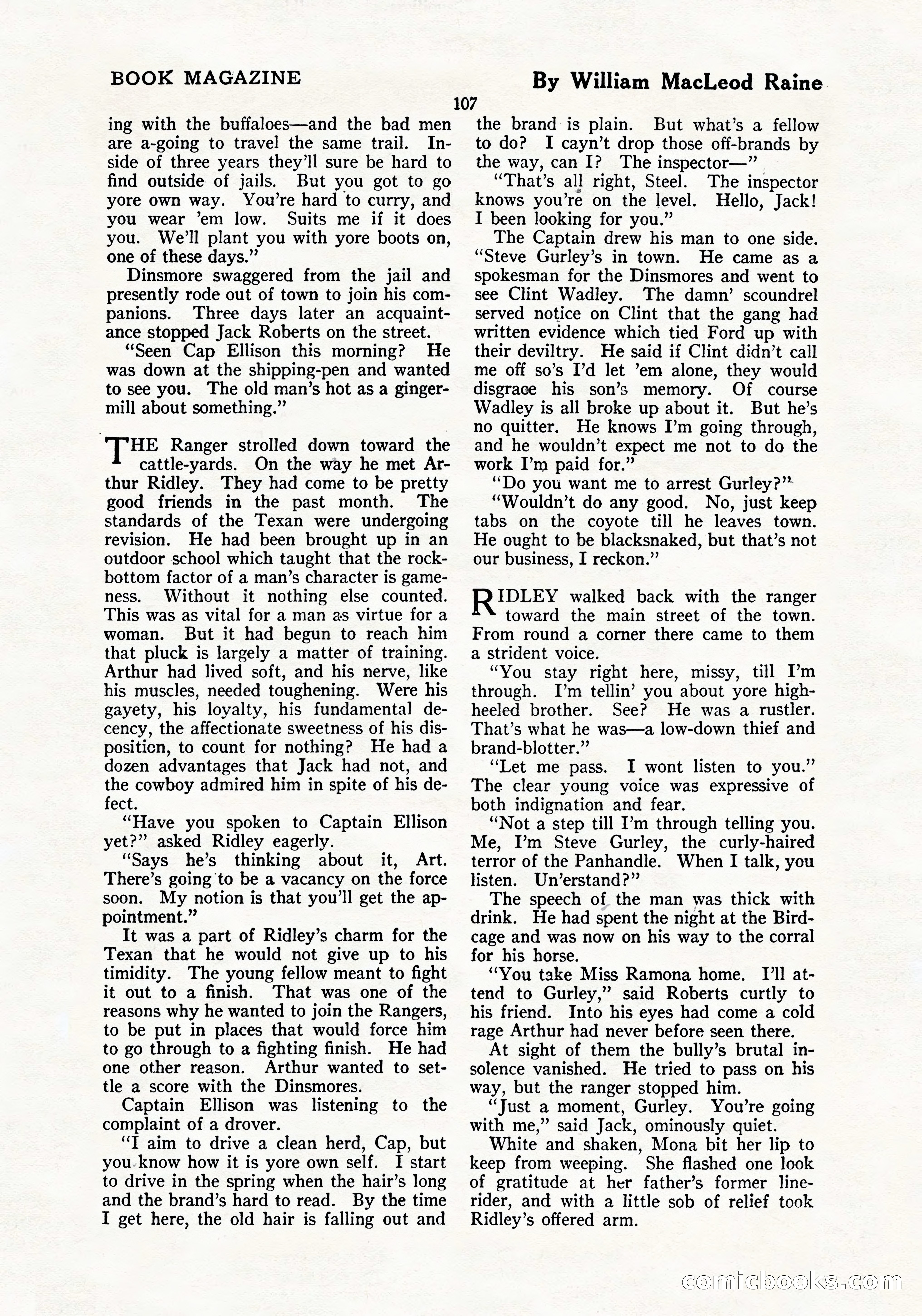 The Blue Book Magazine, July 1919 — page 113 of 212