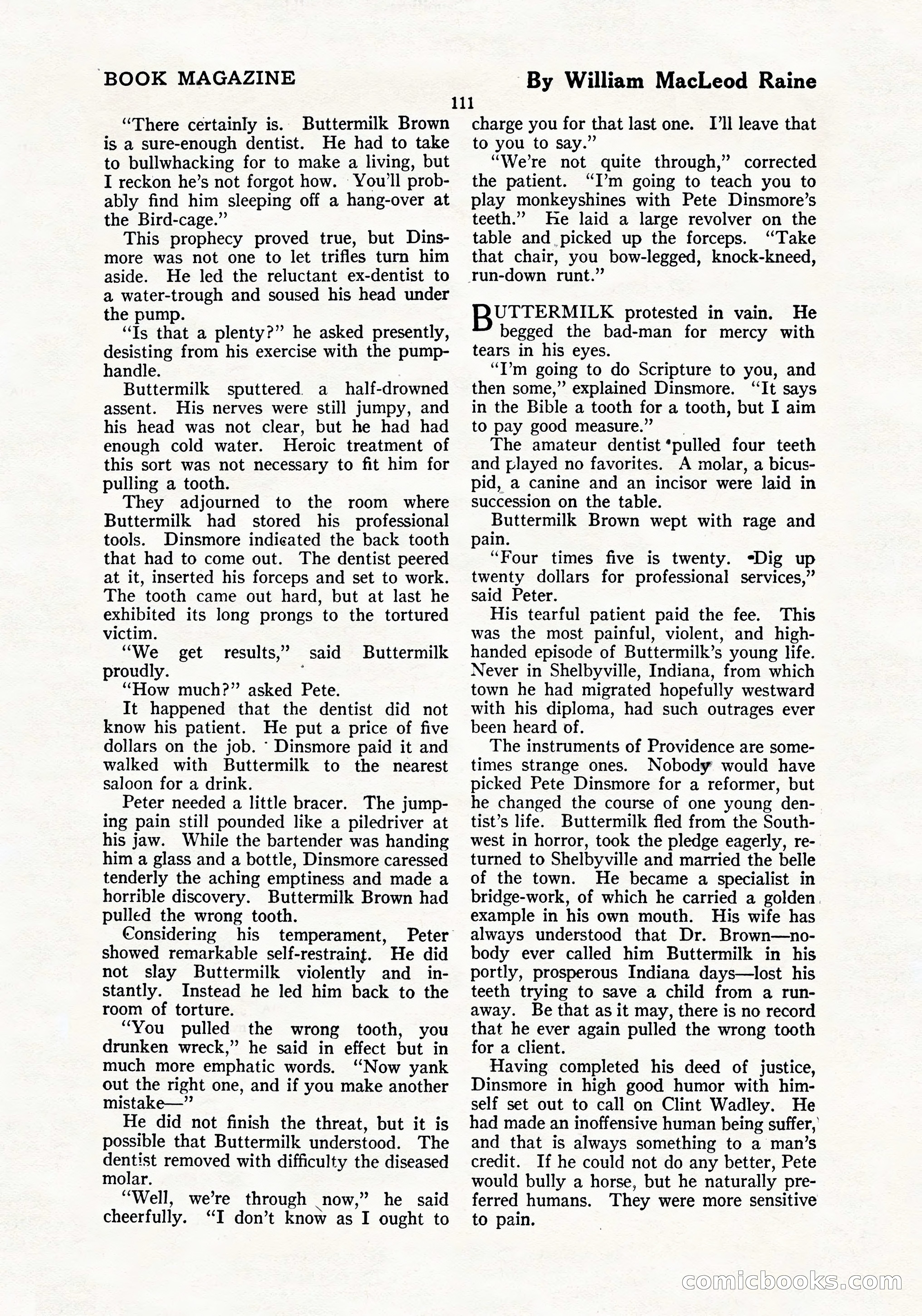 The Blue Book Magazine, July 1919 — page 117 of 212