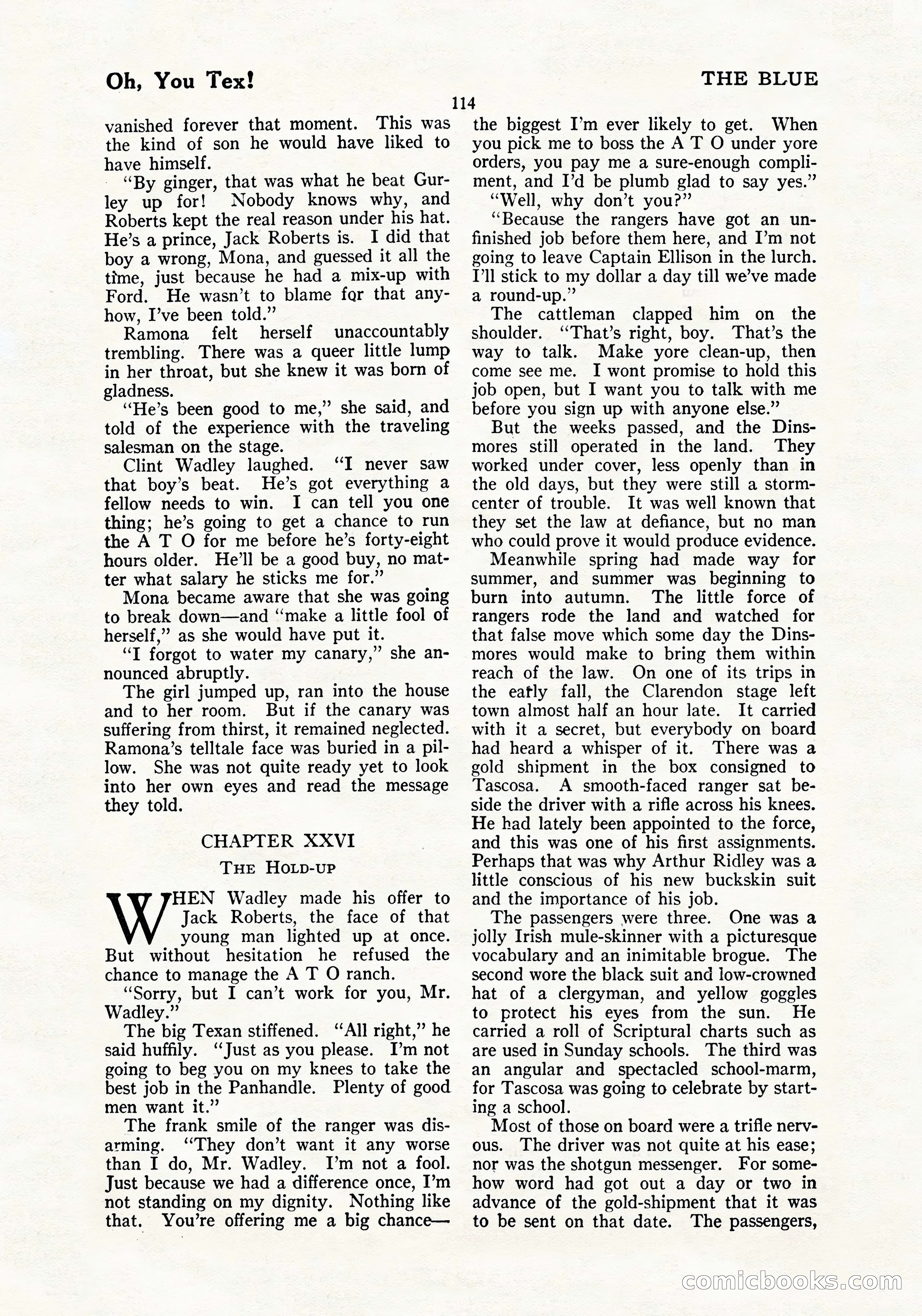 The Blue Book Magazine, July 1919 — page 120 of 212