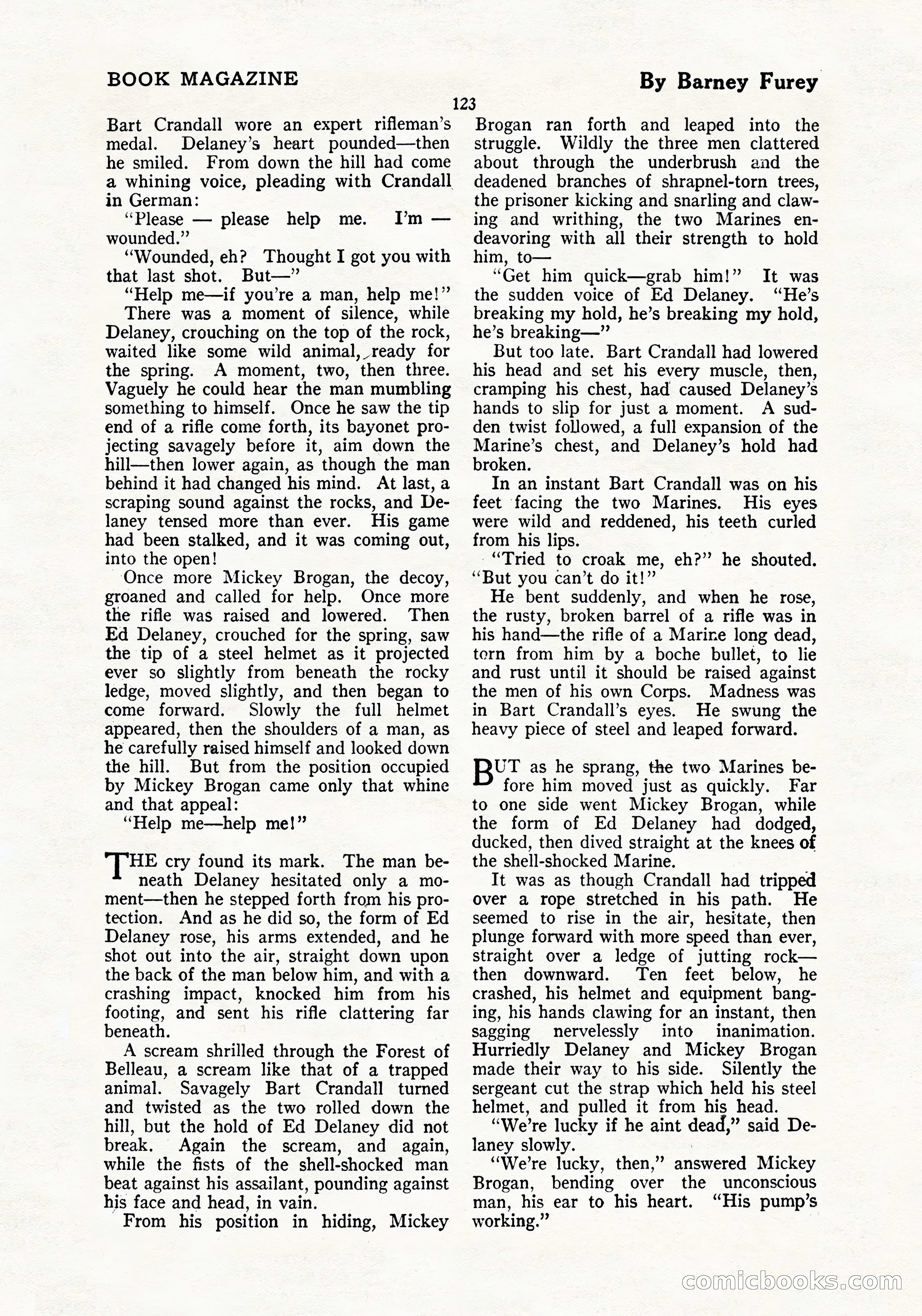 The Blue Book Magazine, July 1919 — page 129 of 212