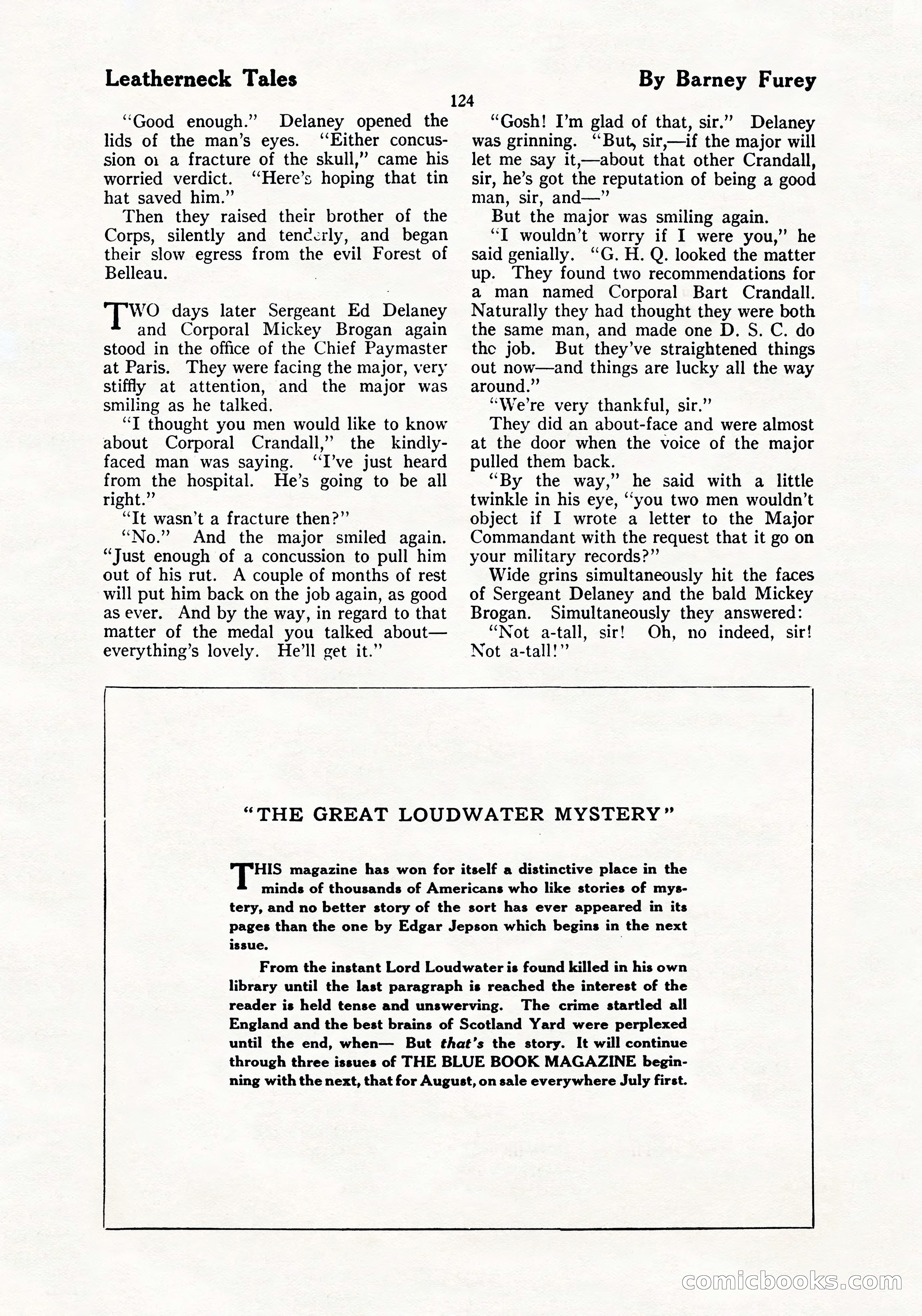 The Blue Book Magazine, July 1919 — page 130 of 212
