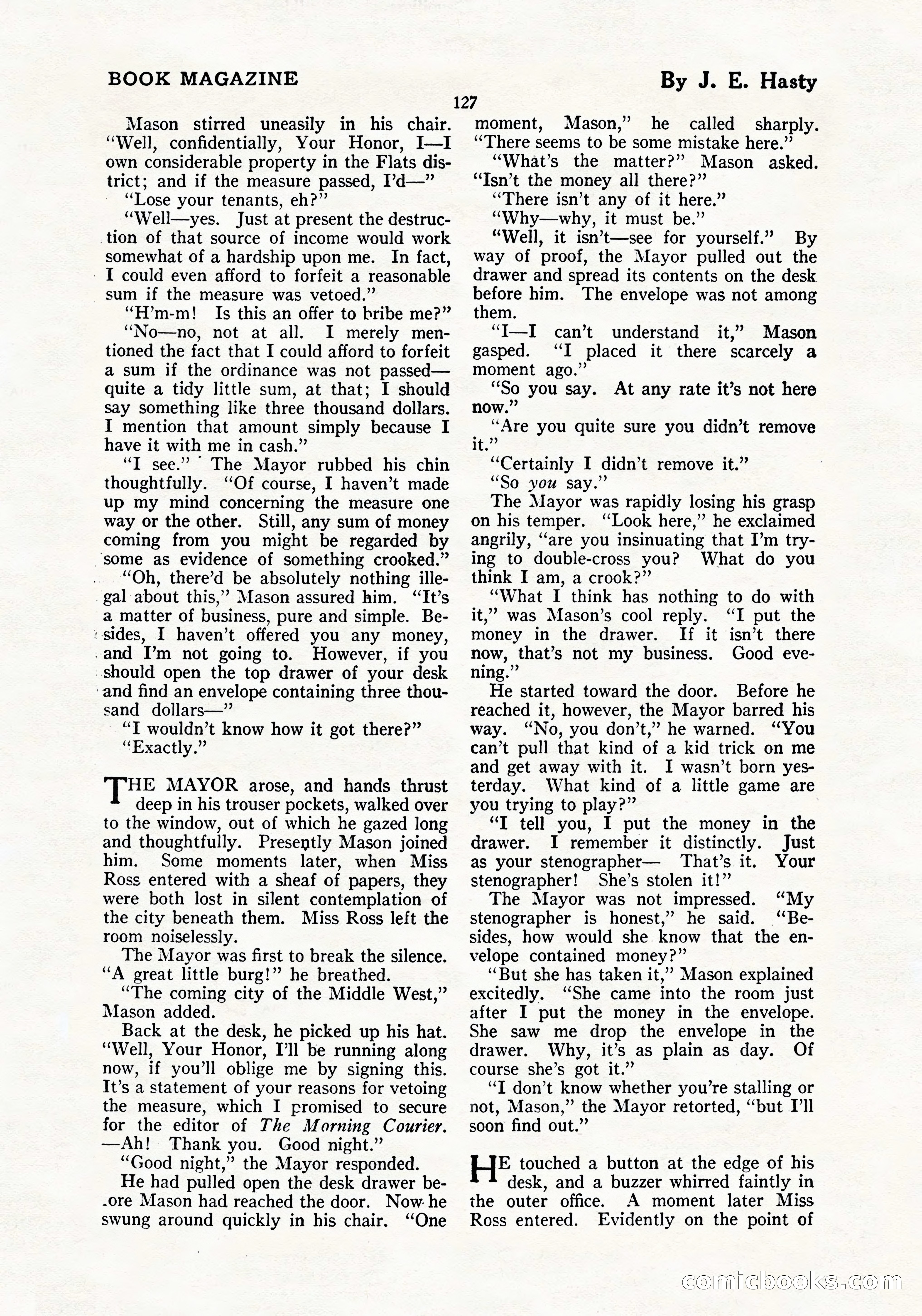 The Blue Book Magazine, July 1919 — page 133 of 212