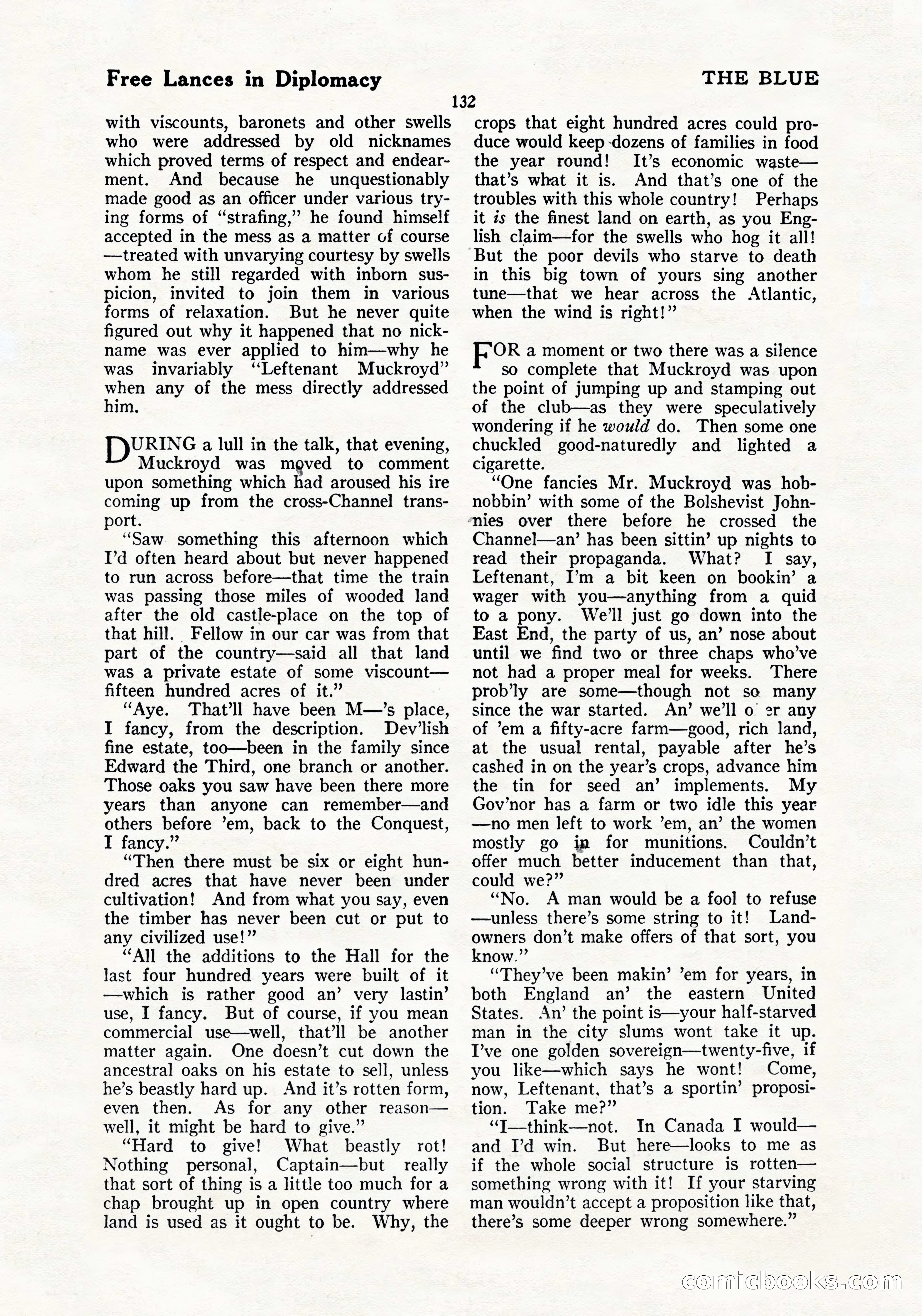 The Blue Book Magazine, July 1919 — page 138 of 212