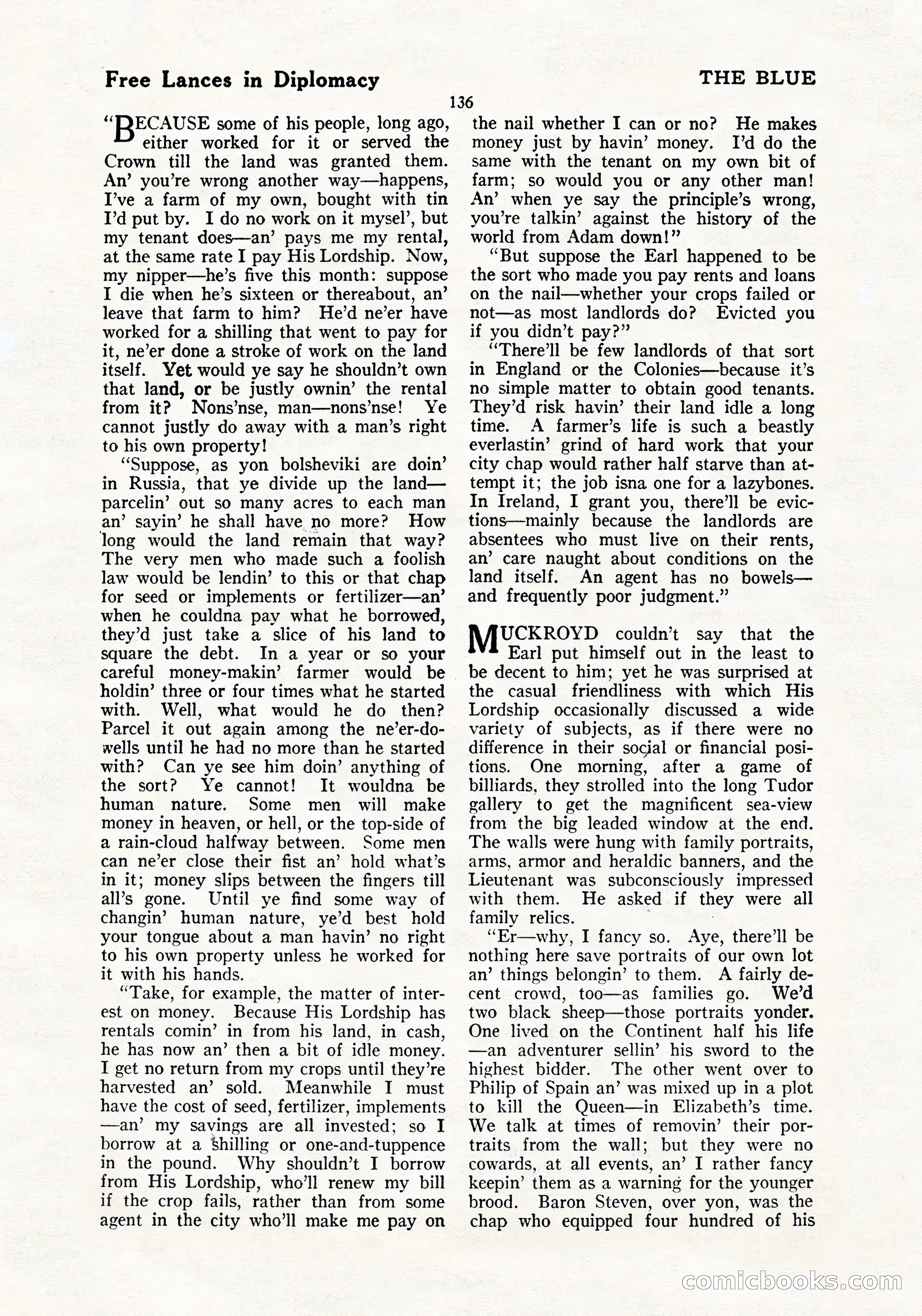 The Blue Book Magazine, July 1919 — page 142 of 212