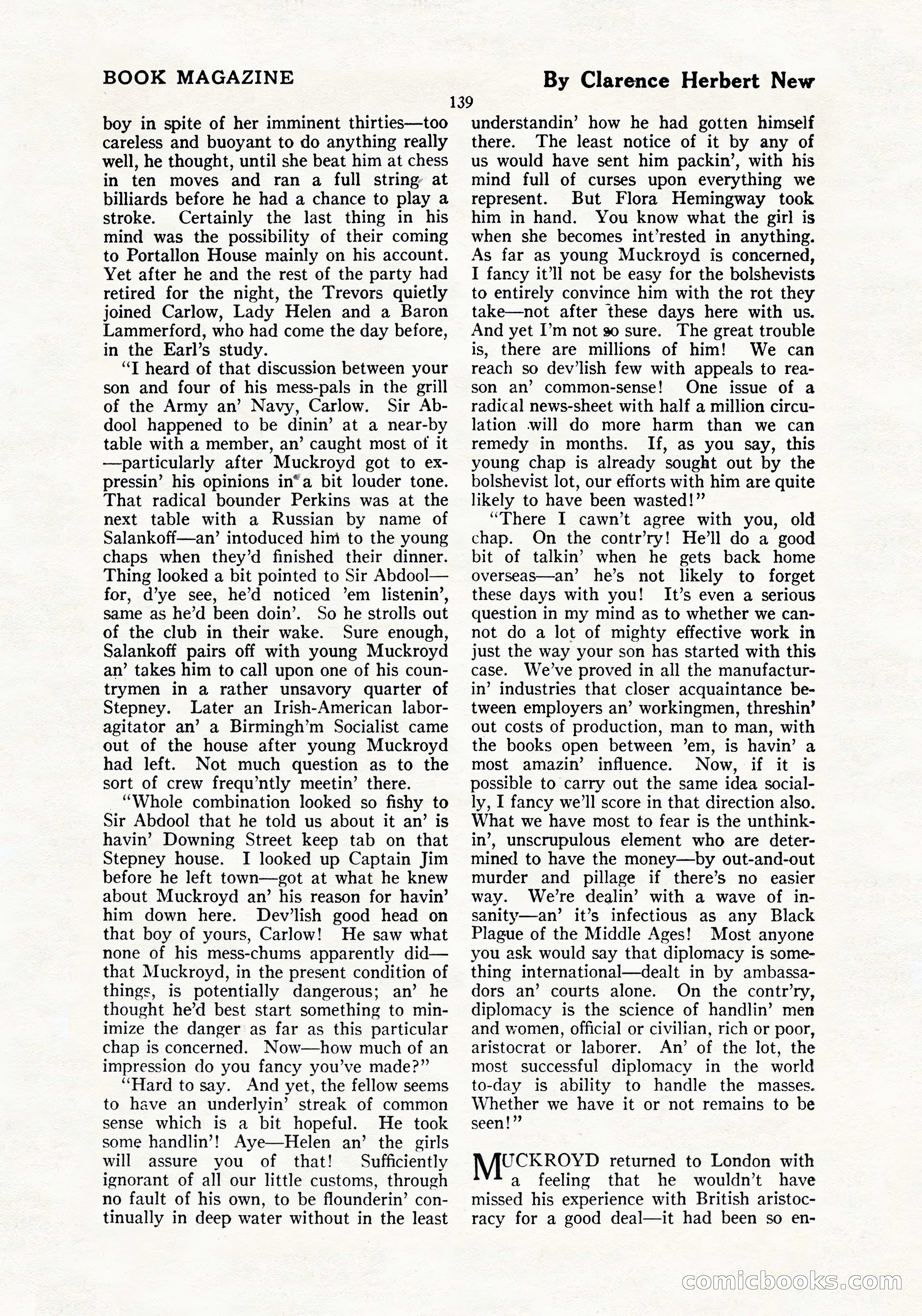 The Blue Book Magazine, July 1919 — page 145 of 212