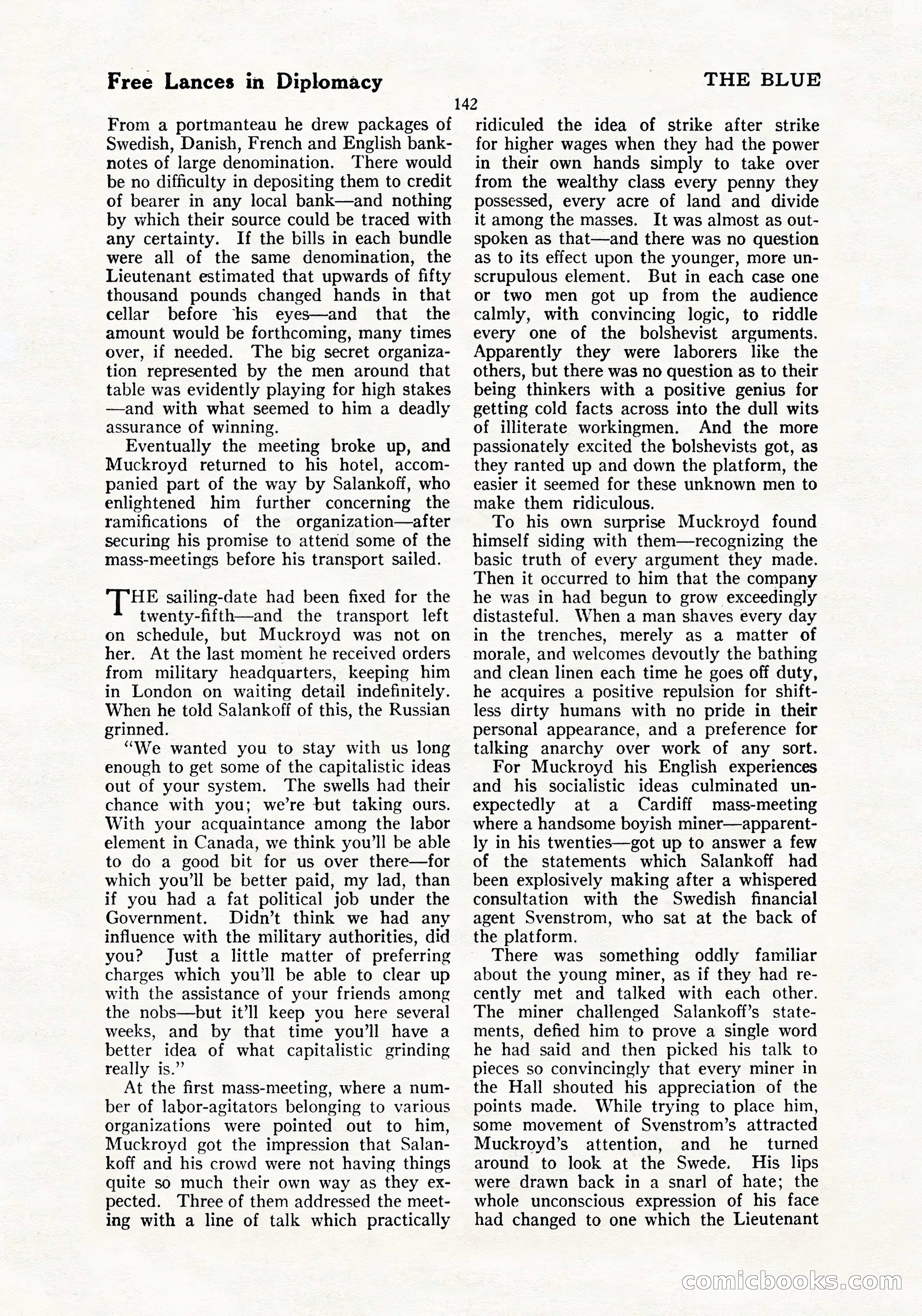 The Blue Book Magazine, July 1919 — page 148 of 212