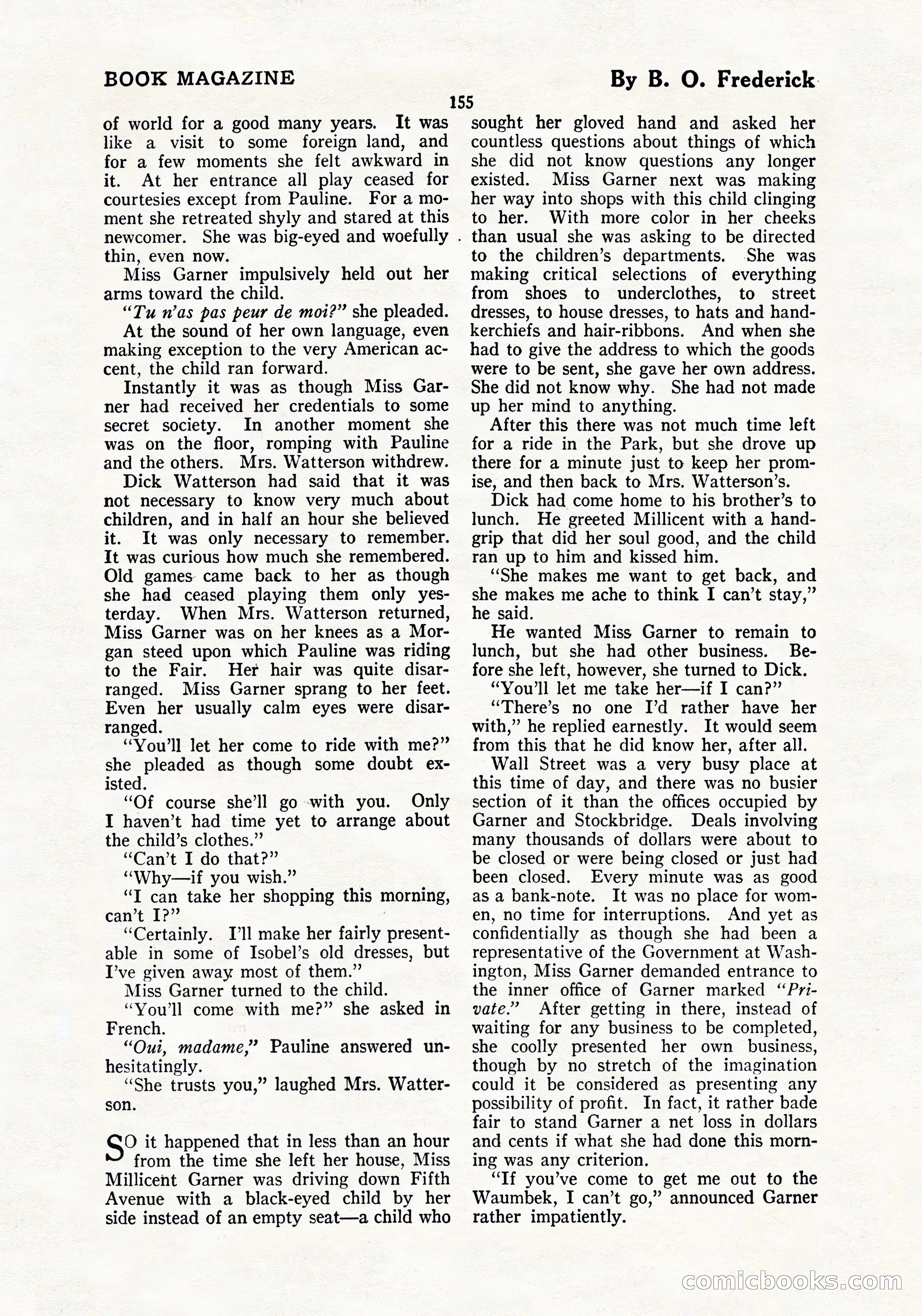The Blue Book Magazine, July 1919 — page 161 of 212