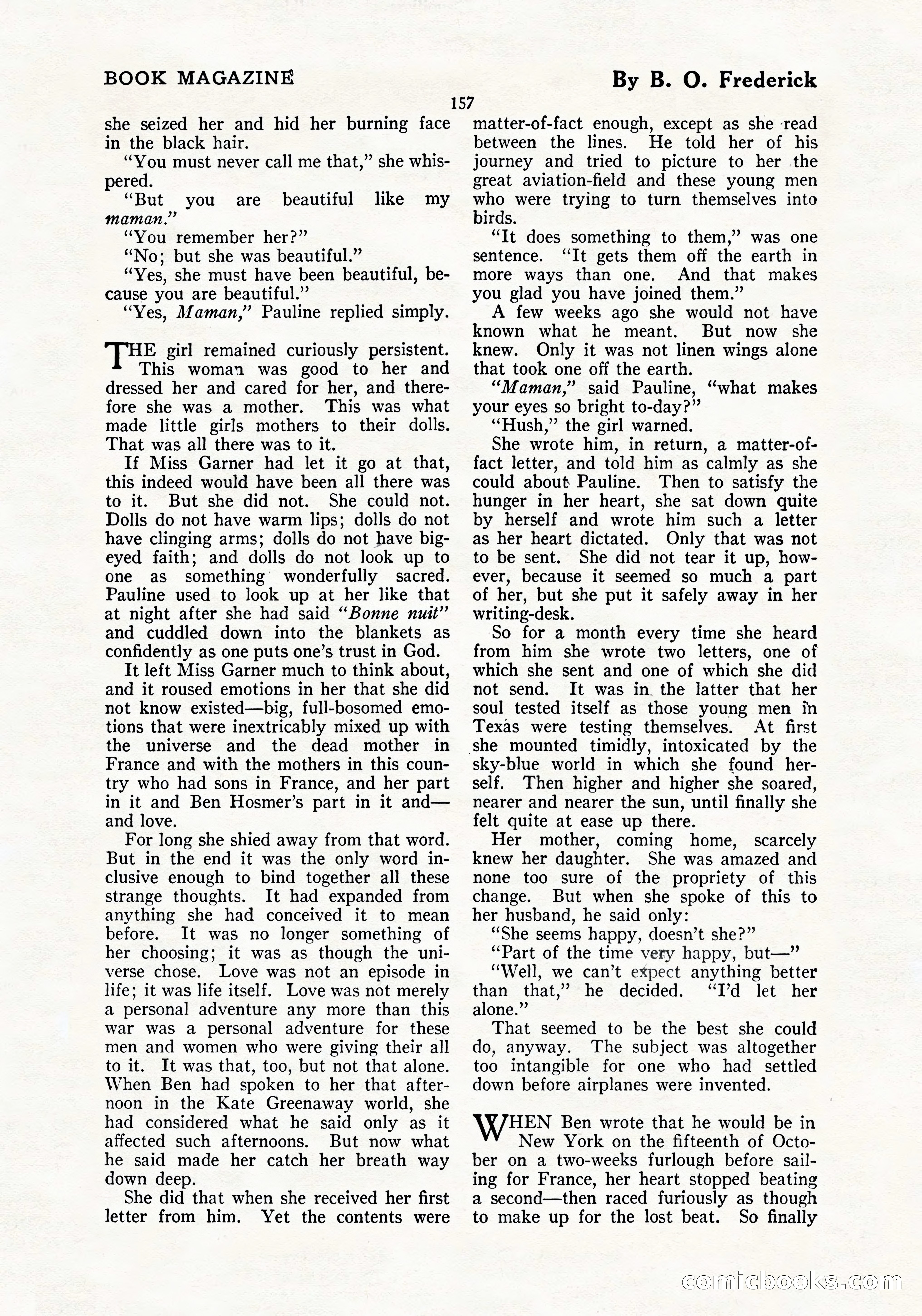 The Blue Book Magazine, July 1919 — page 163 of 212