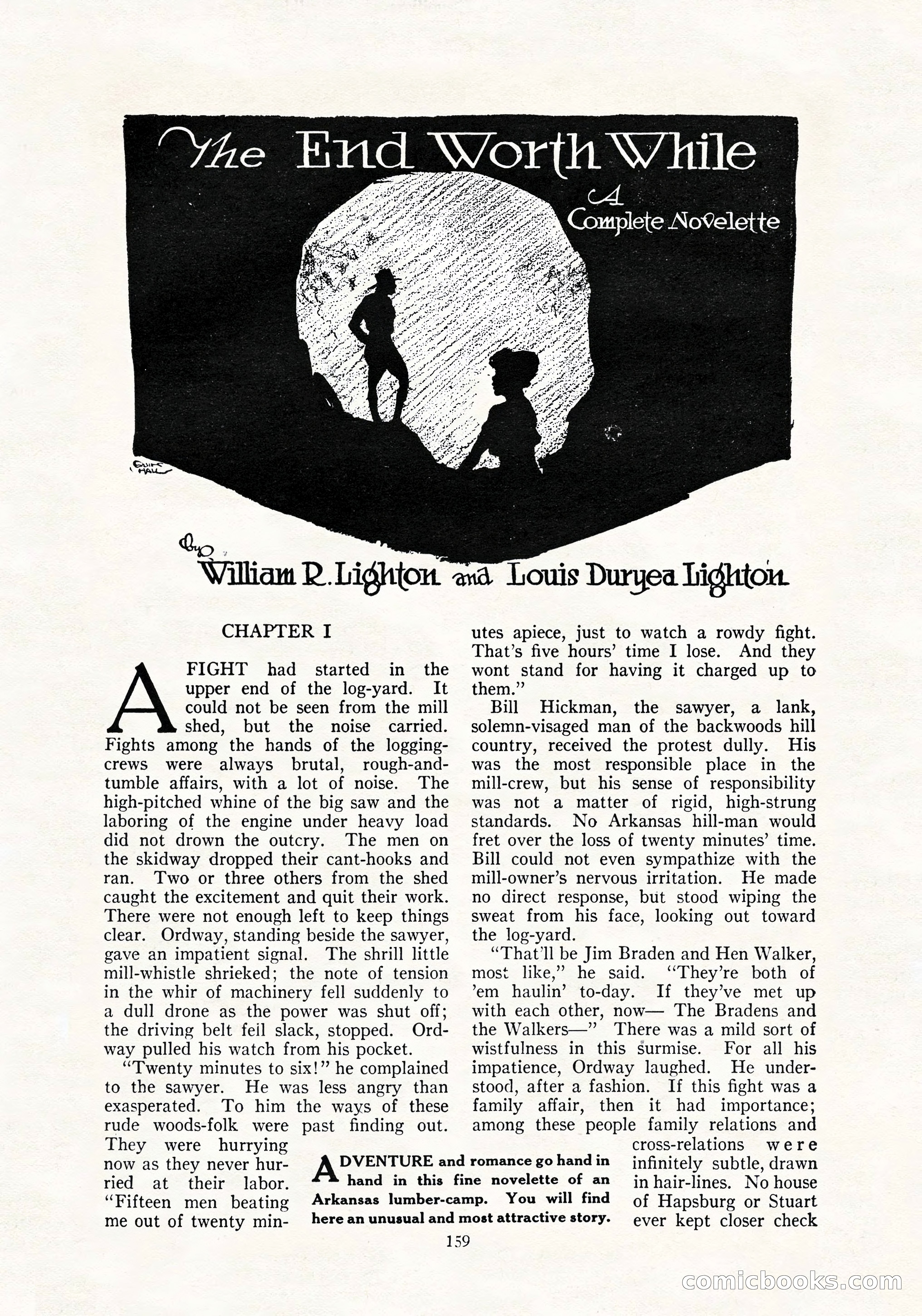 The Blue Book Magazine, July 1919 — page 165 of 212