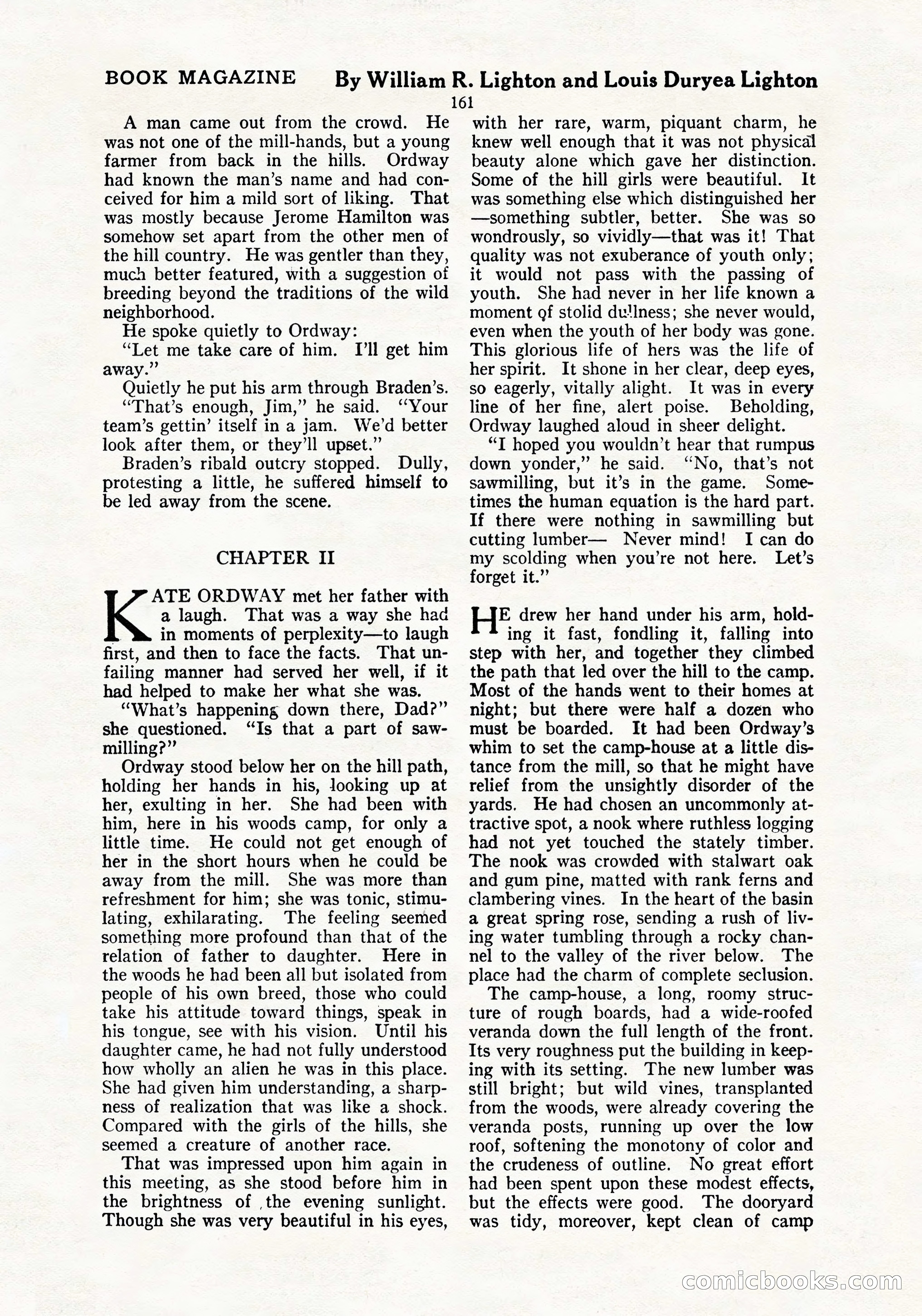 The Blue Book Magazine, July 1919 — page 167 of 212
