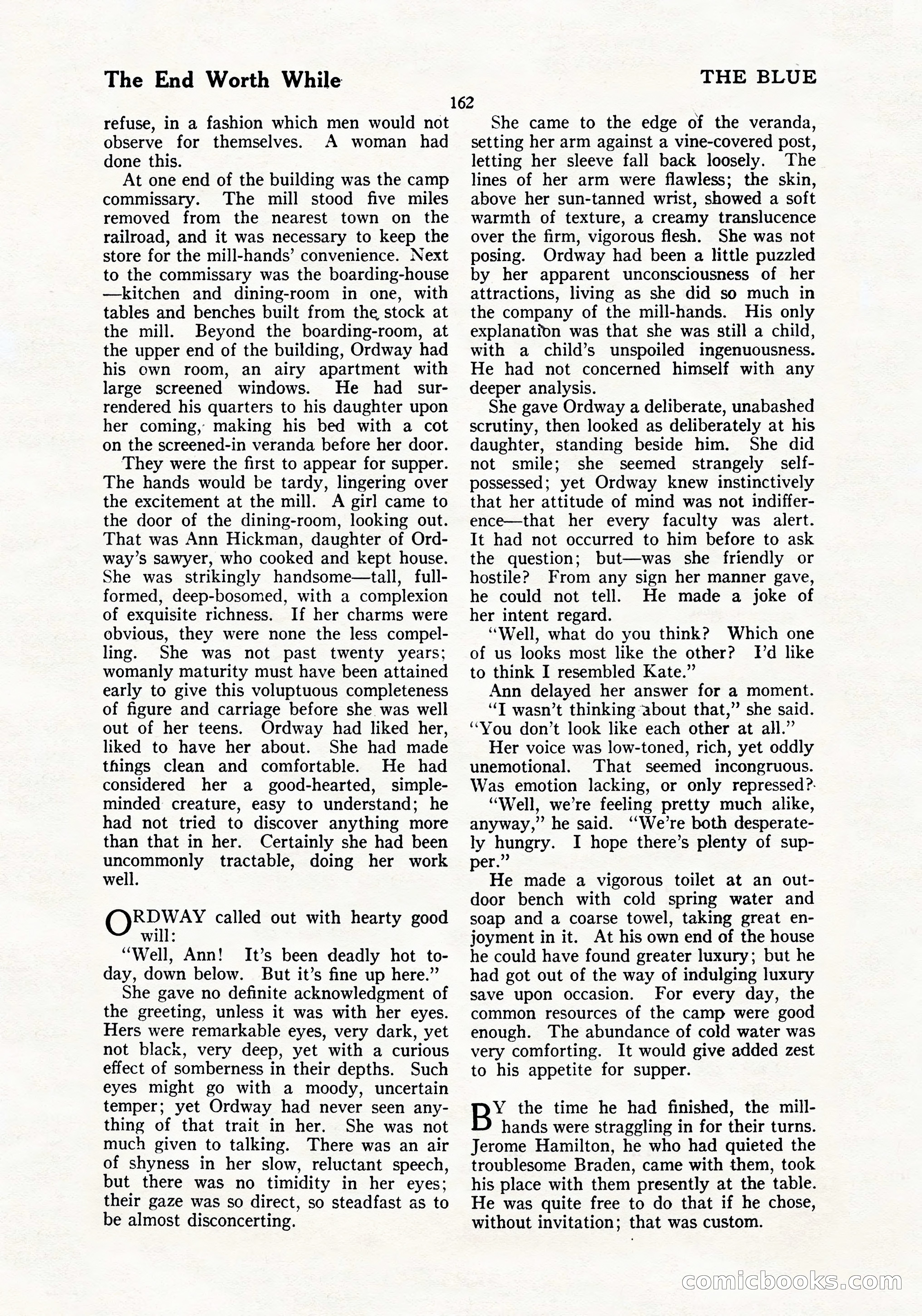 The Blue Book Magazine, July 1919 — page 168 of 212