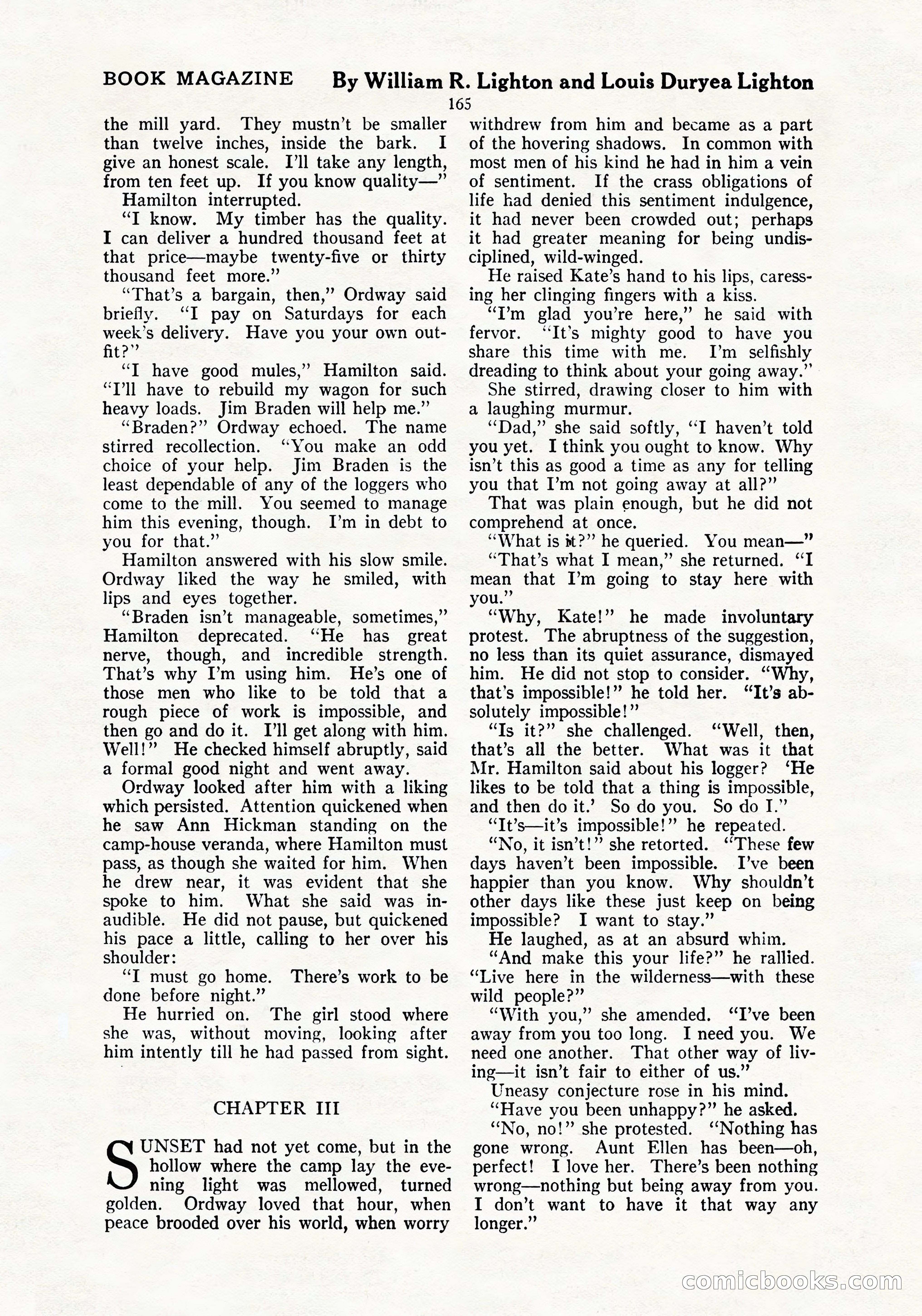 The Blue Book Magazine, July 1919 — page 171 of 212