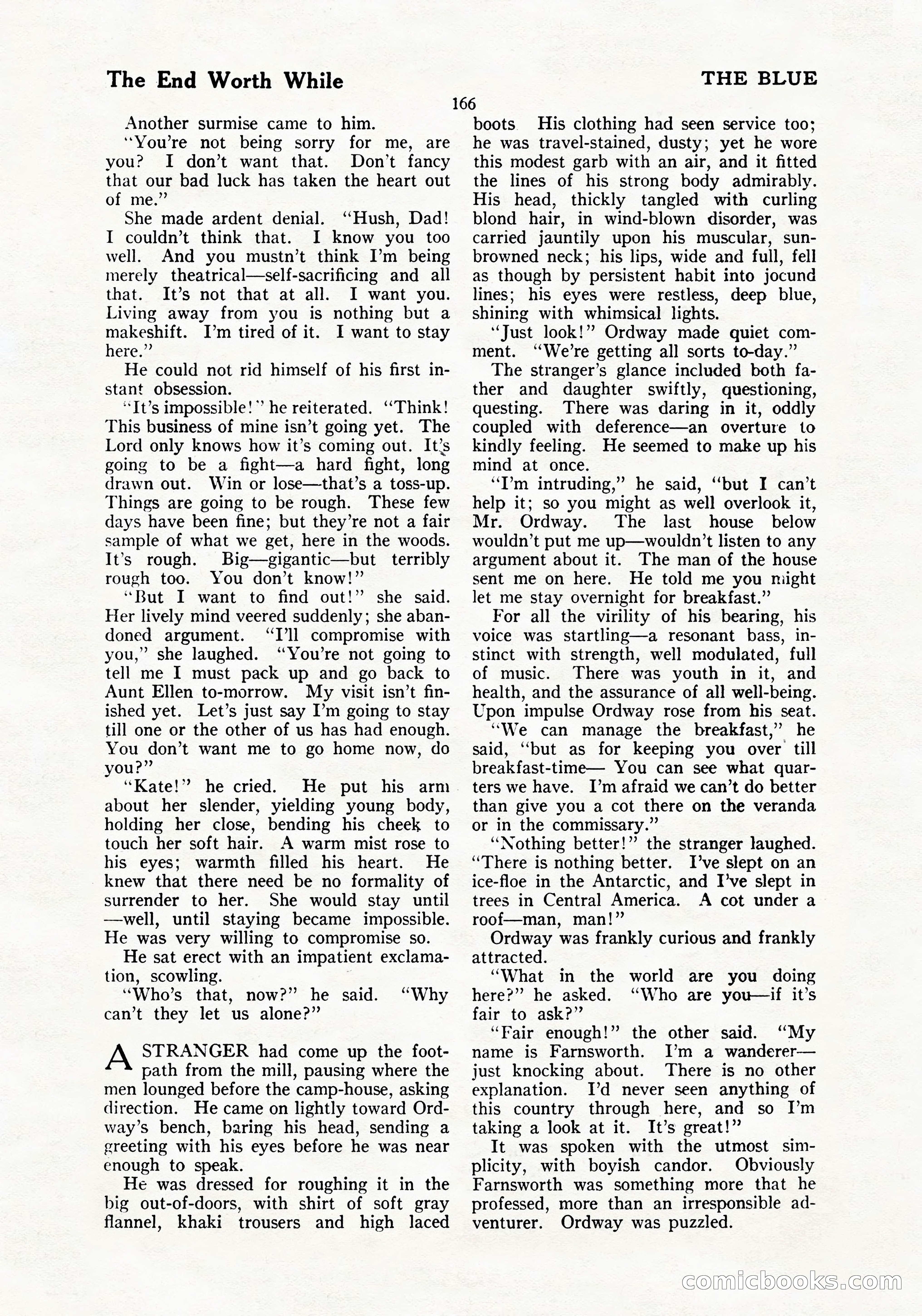 The Blue Book Magazine, July 1919 — page 172 of 212