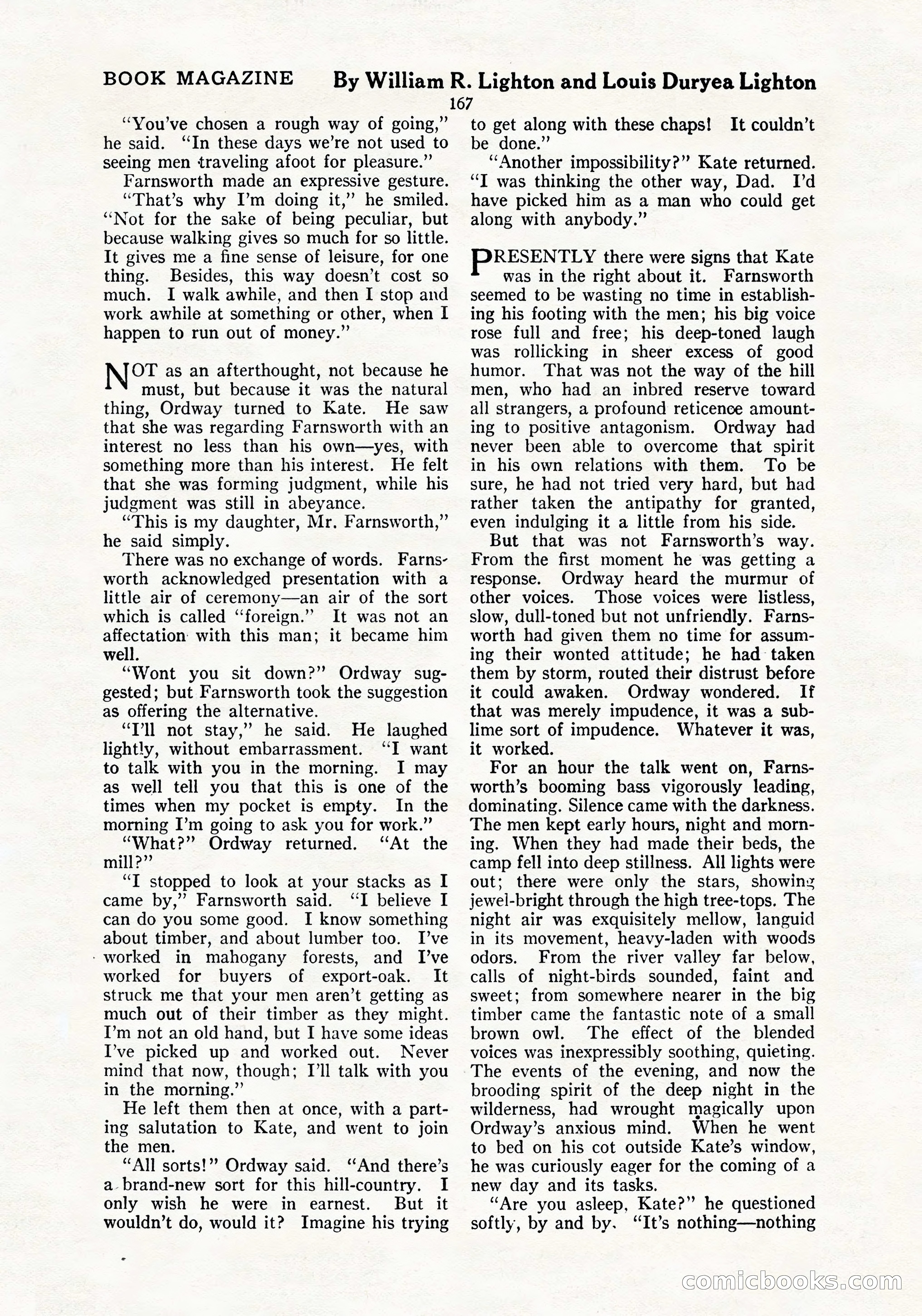 The Blue Book Magazine, July 1919 — page 173 of 212