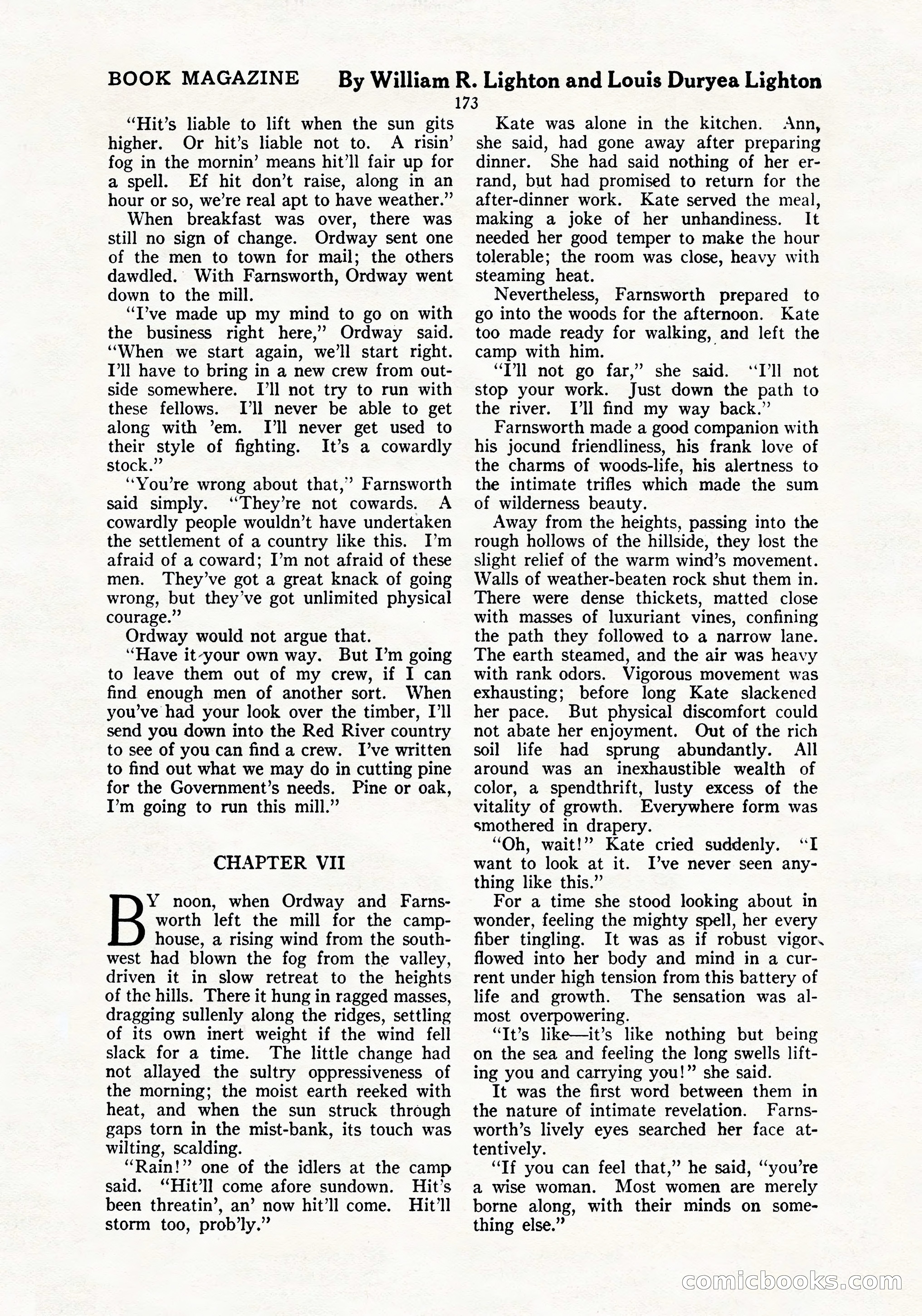 The Blue Book Magazine, July 1919 — page 179 of 212