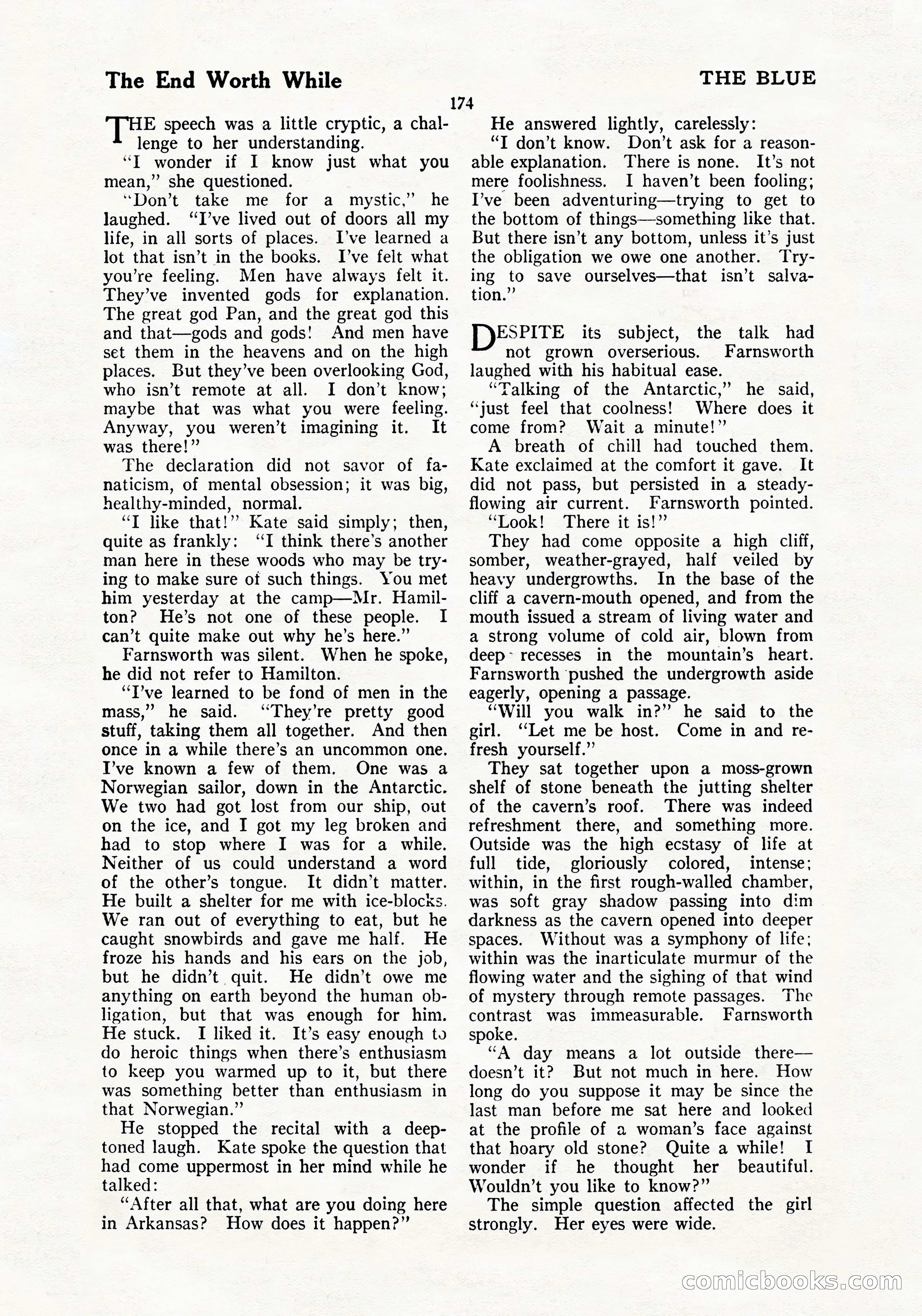 The Blue Book Magazine, July 1919 — page 180 of 212