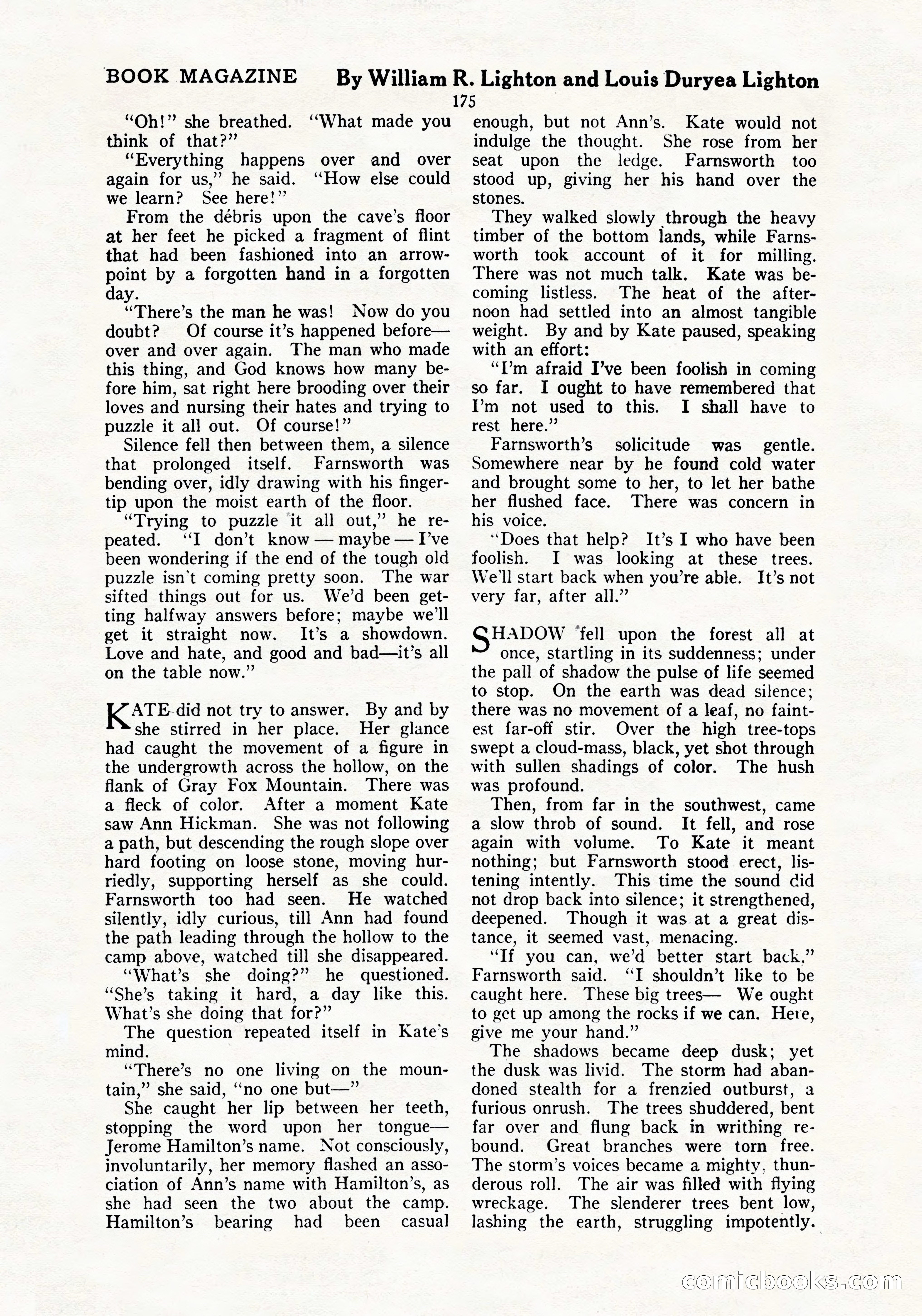 The Blue Book Magazine, July 1919 — page 181 of 212