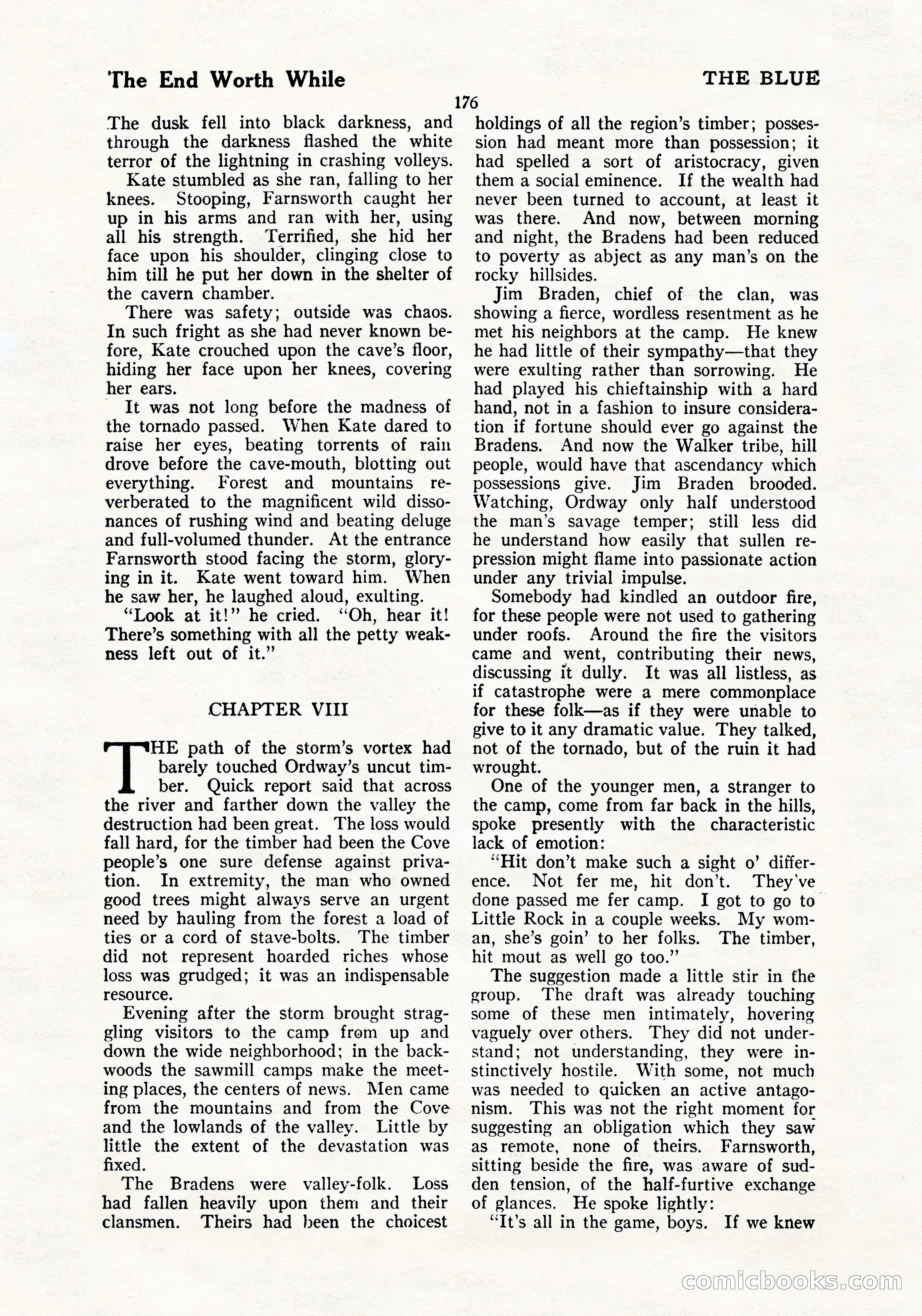 The Blue Book Magazine, July 1919 — page 182 of 212
