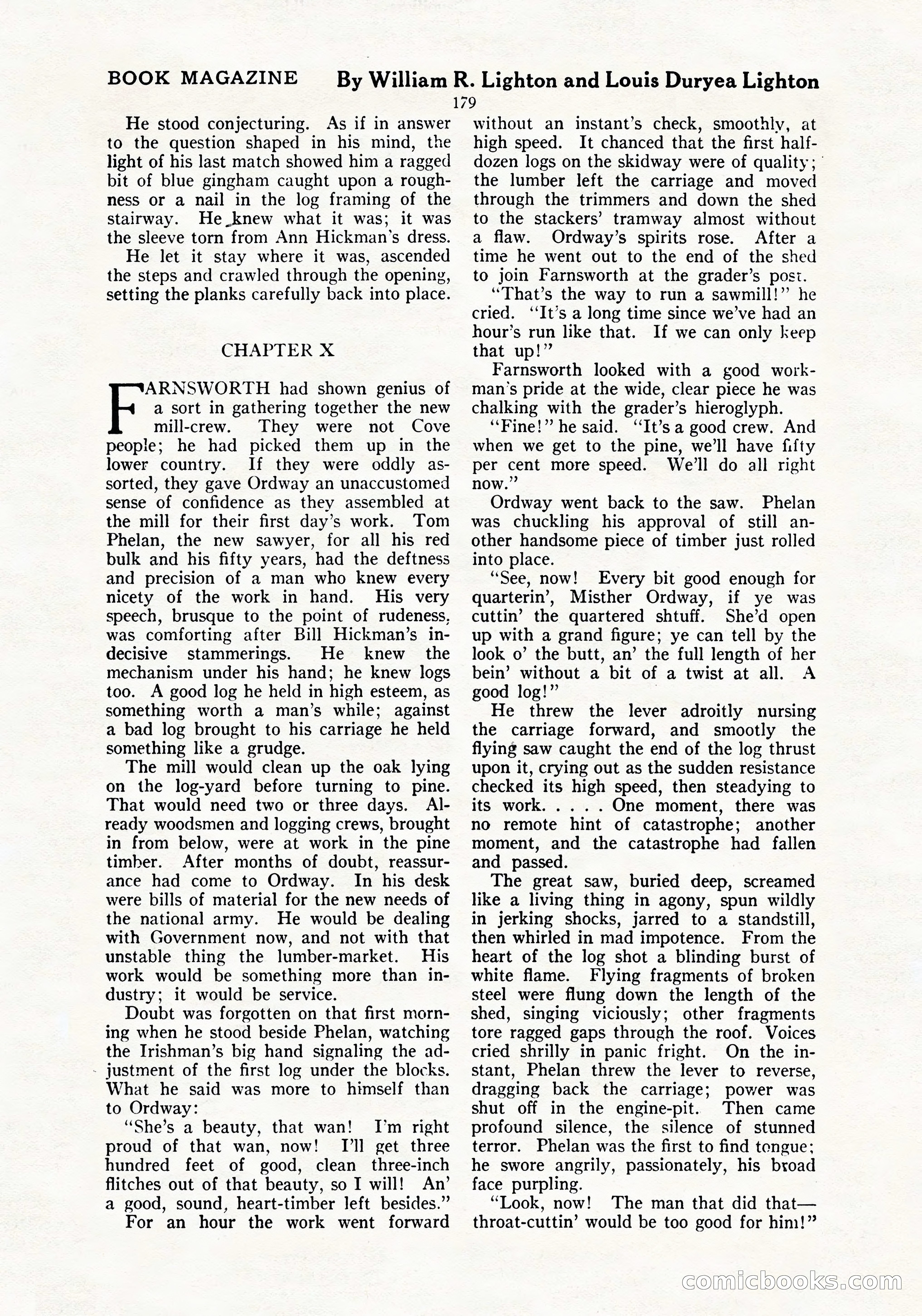 The Blue Book Magazine, July 1919 — page 185 of 212