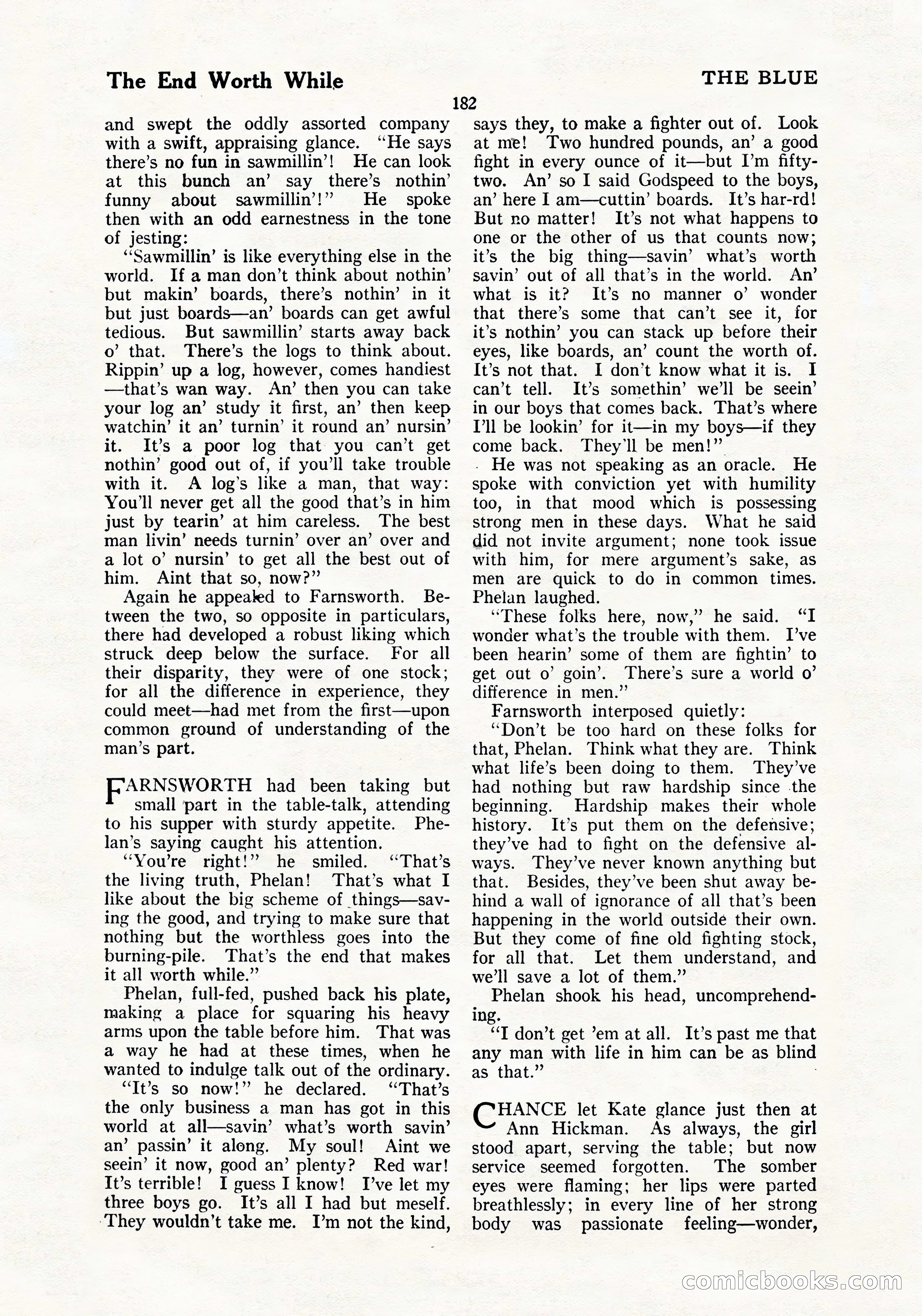 The Blue Book Magazine, July 1919 — page 188 of 212