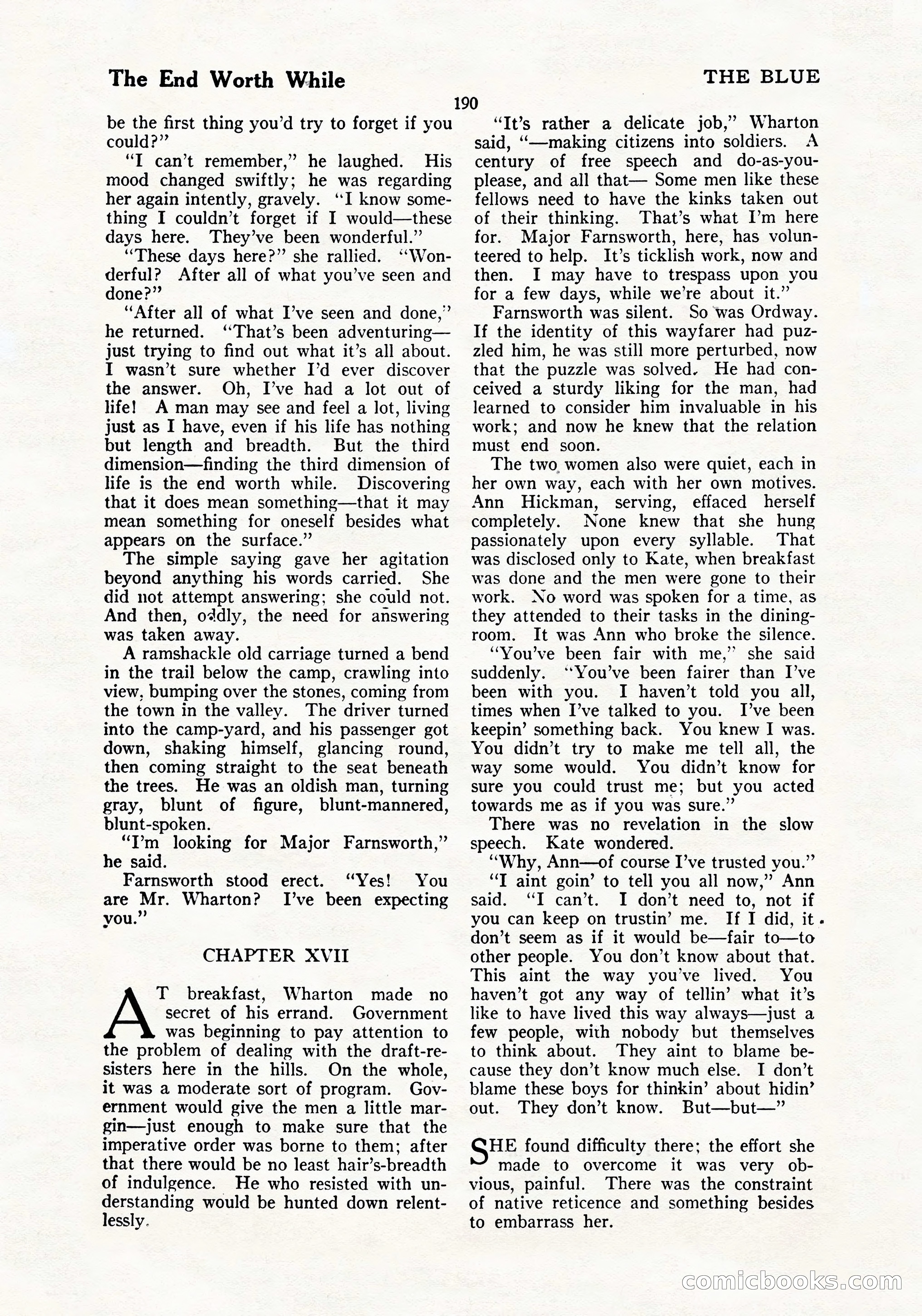 The Blue Book Magazine, July 1919 — page 196 of 212