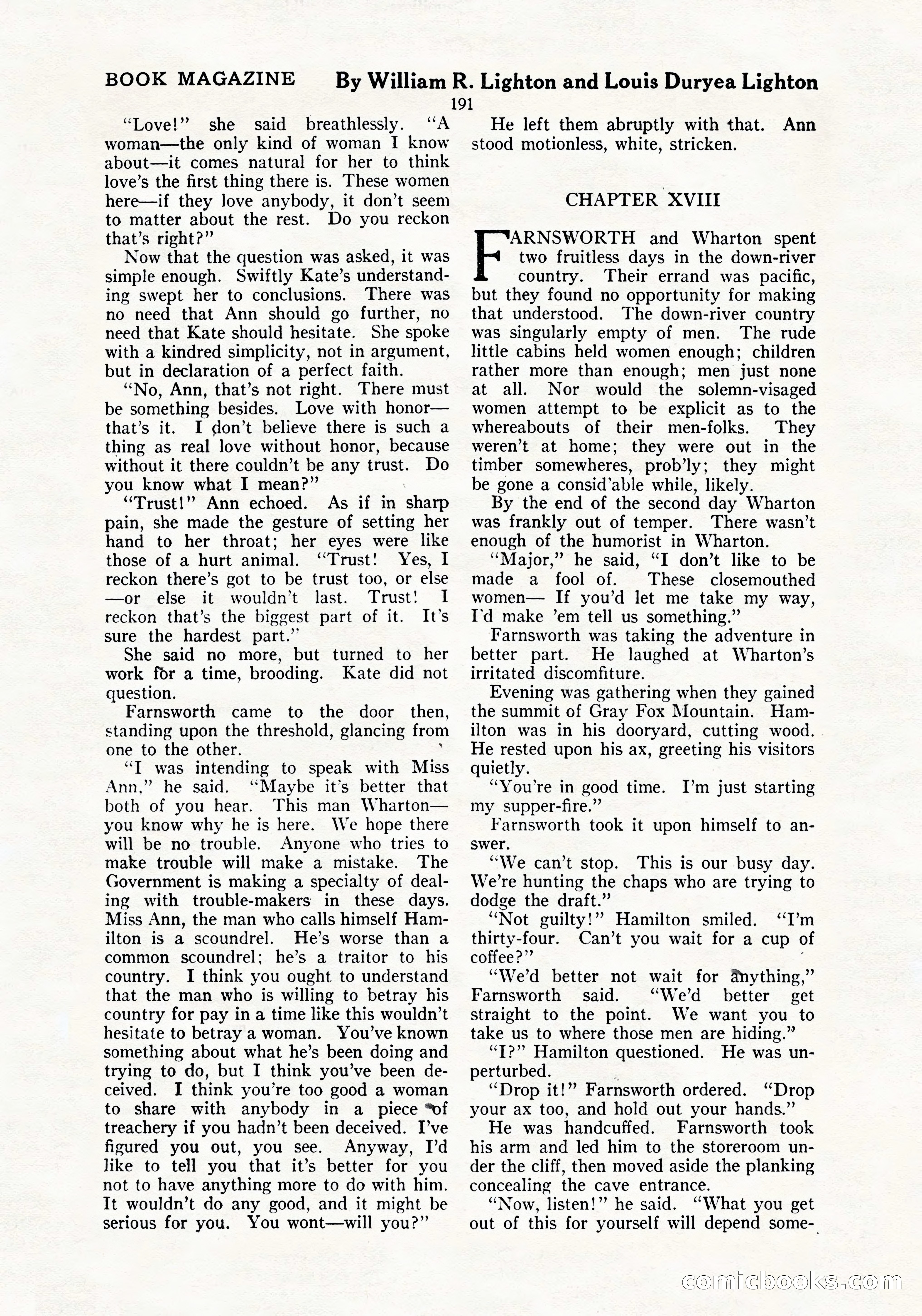 The Blue Book Magazine, July 1919 — page 197 of 212