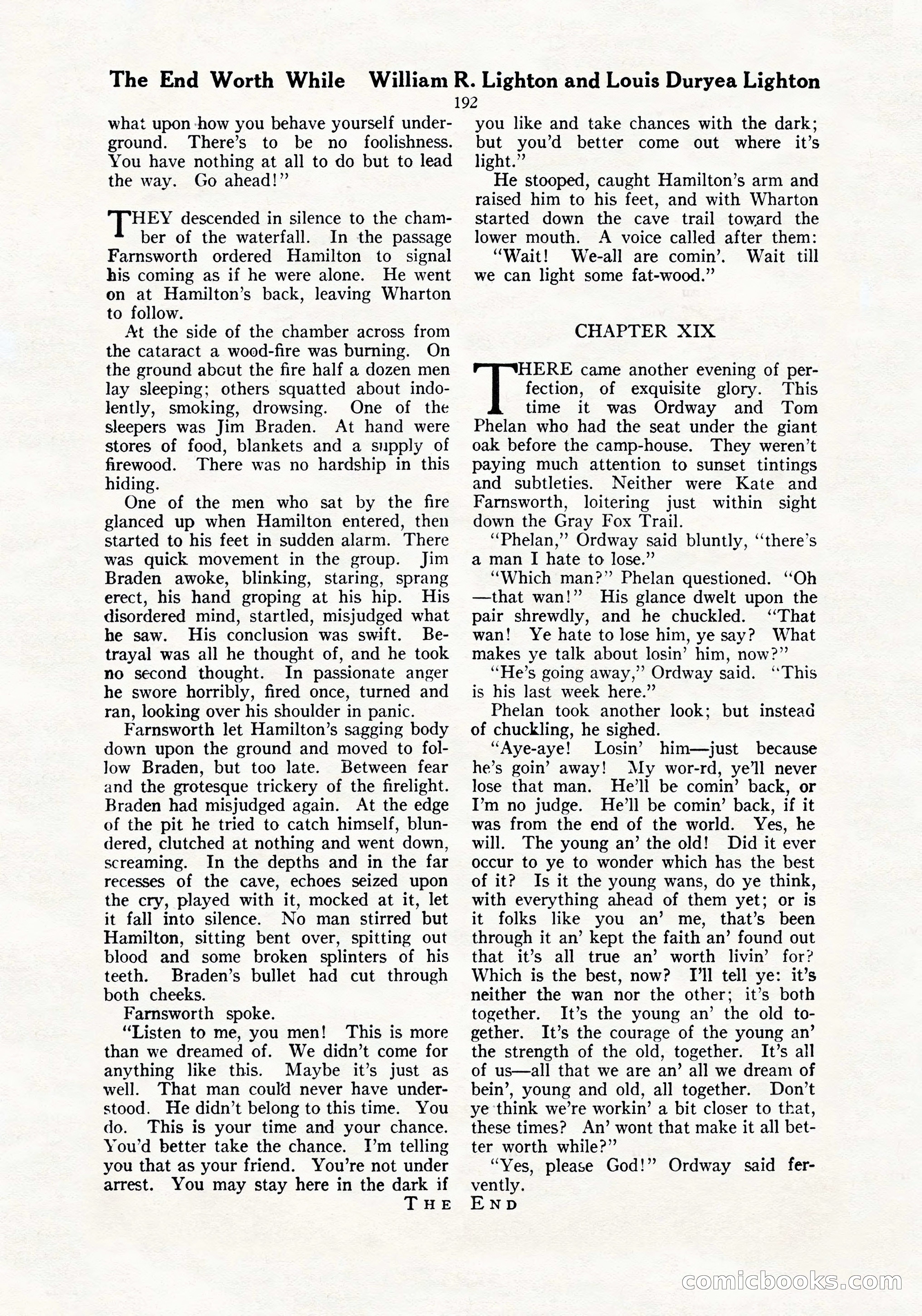 The Blue Book Magazine, July 1919 — page 198 of 212