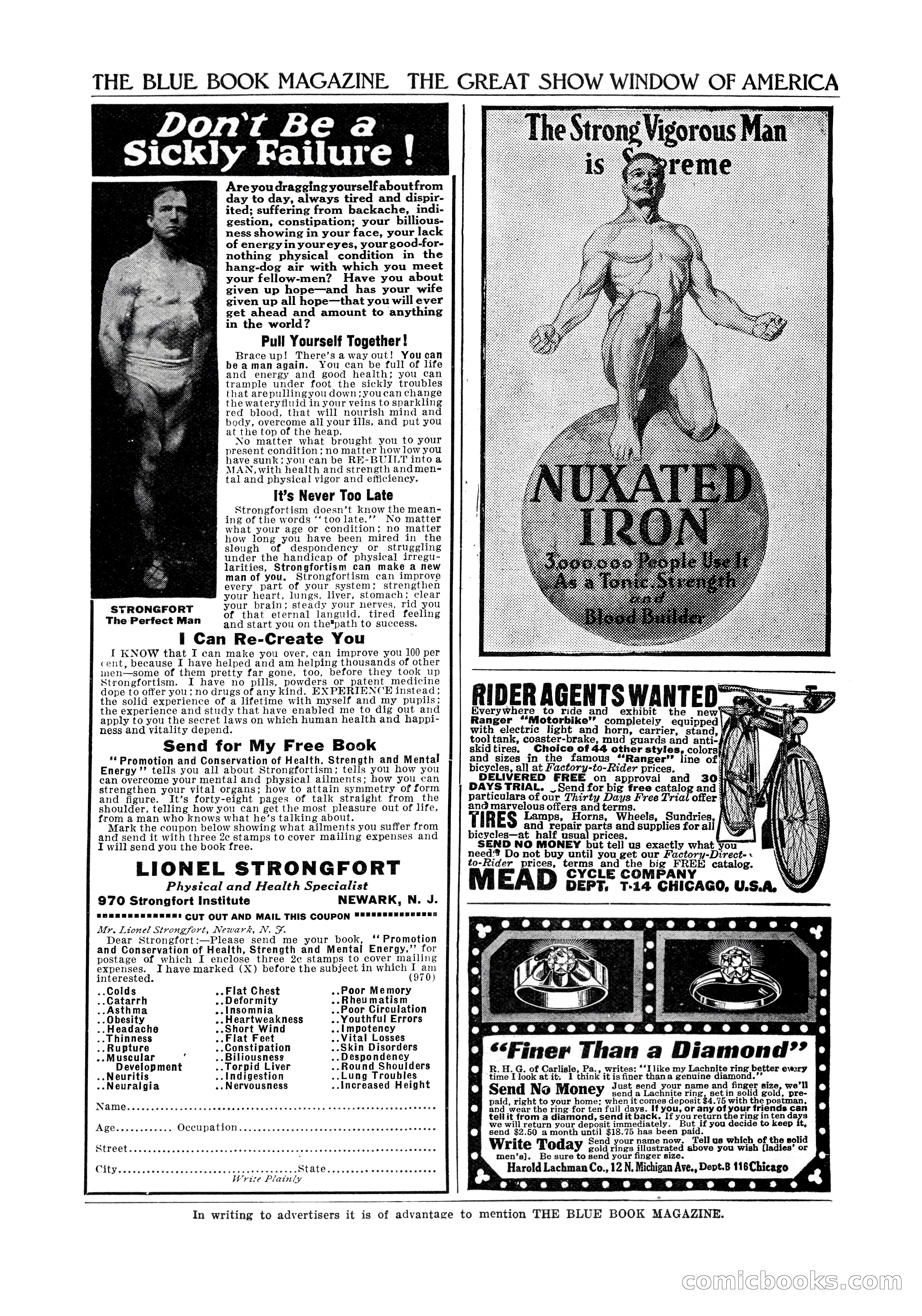 The Blue Book Magazine, July 1919 — page 200 of 212