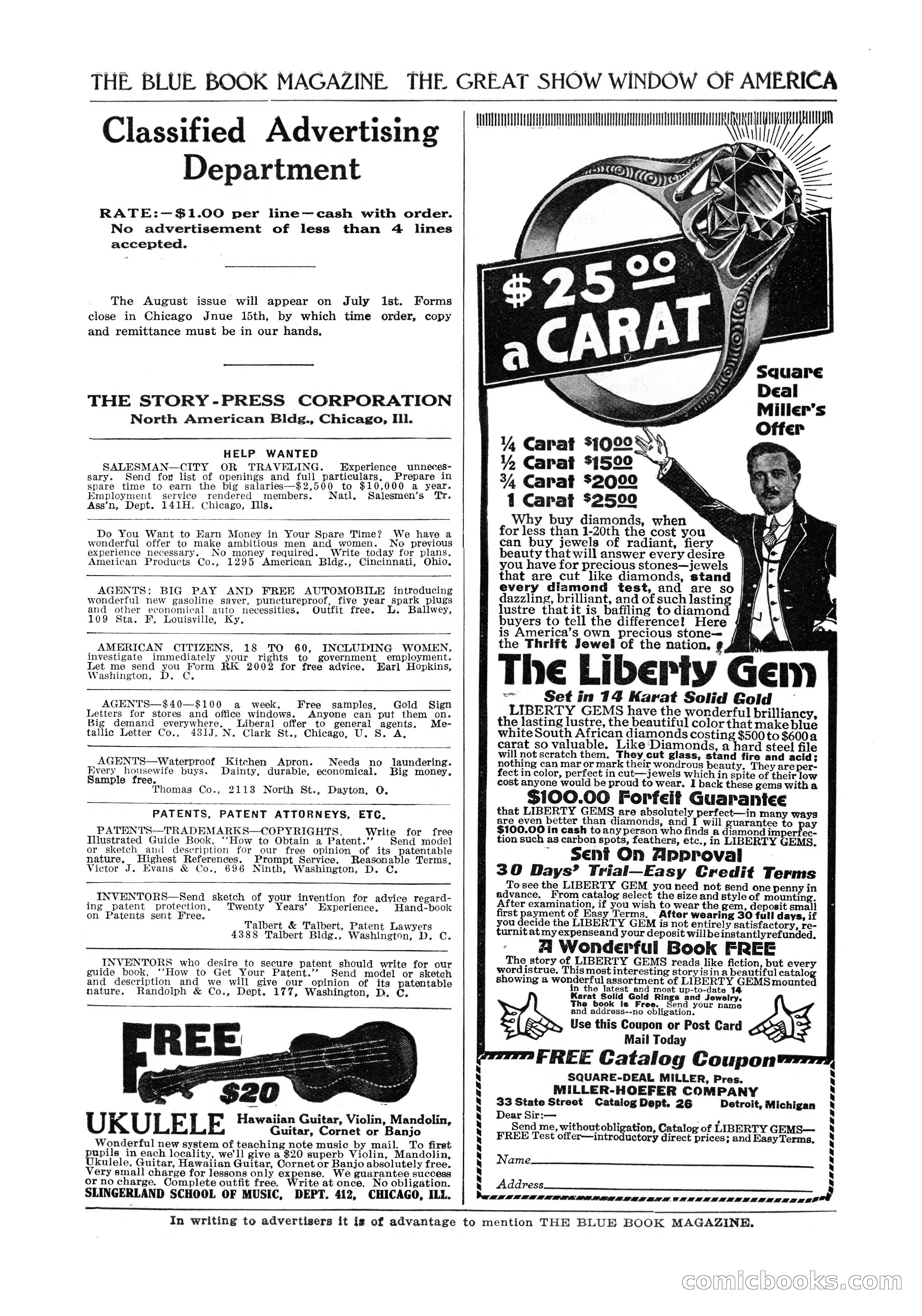 The Blue Book Magazine, July 1919 — page 201 of 212