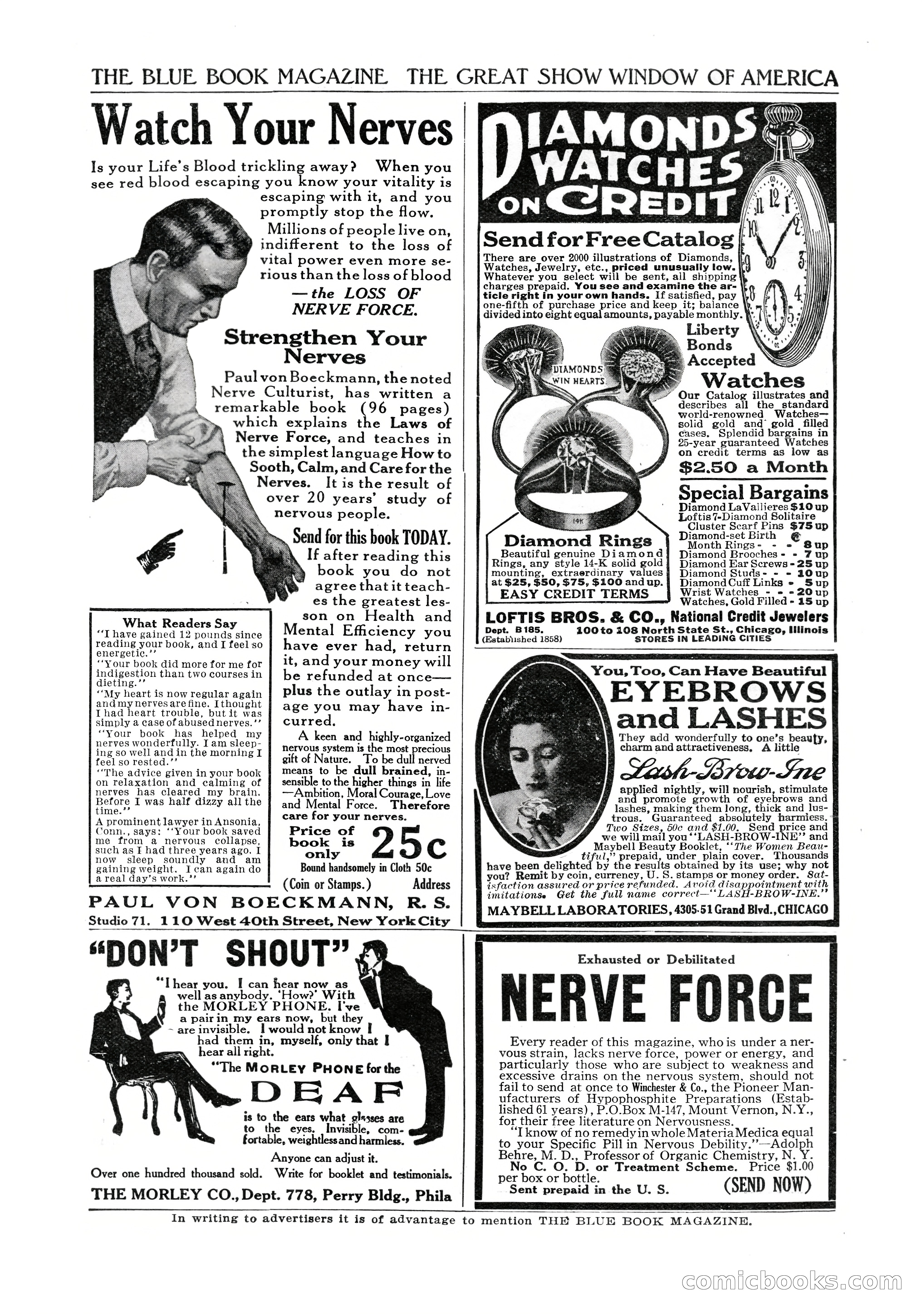 The Blue Book Magazine, July 1919 — page 204 of 212