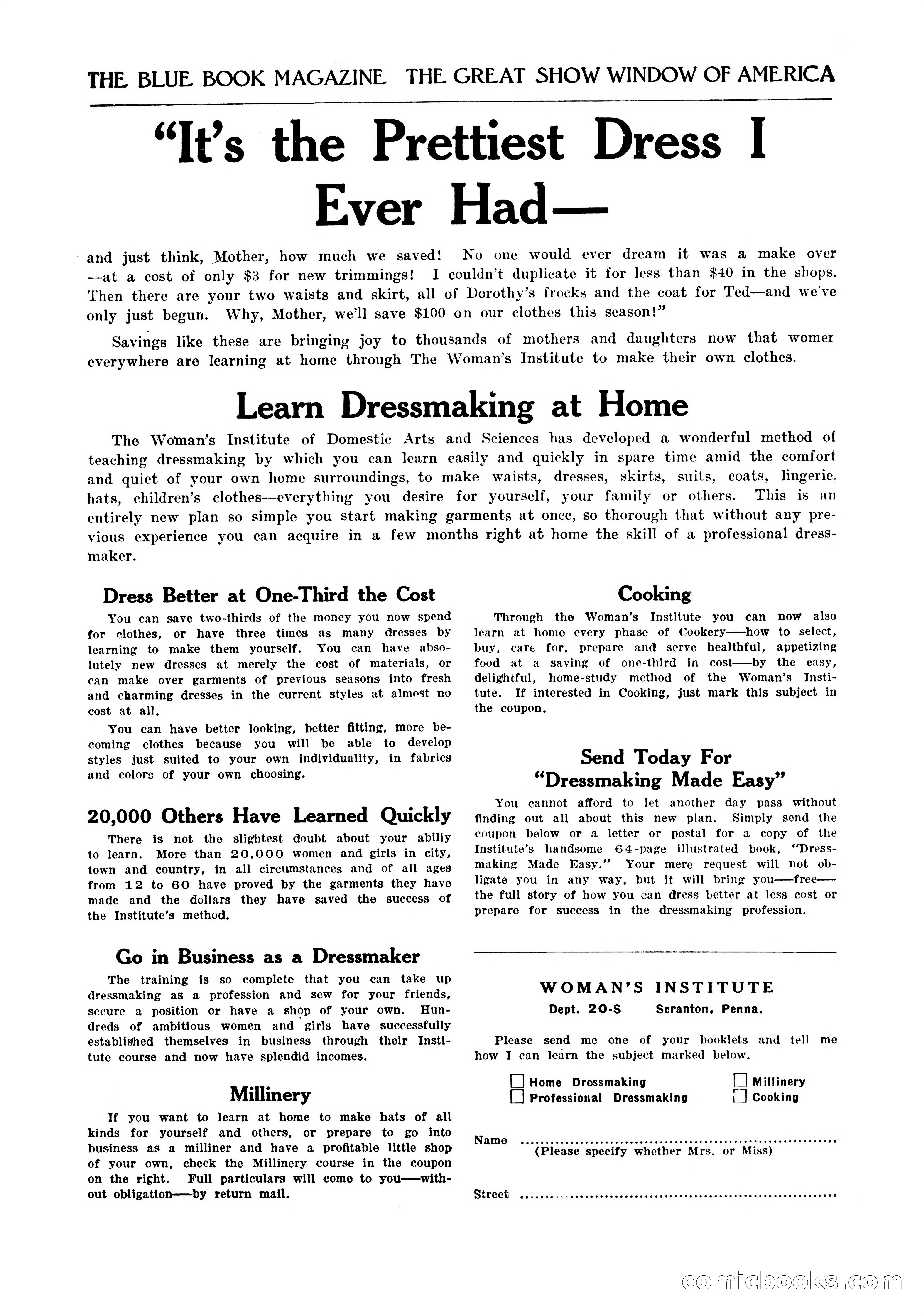 The Blue Book Magazine, July 1919 — page 207 of 212