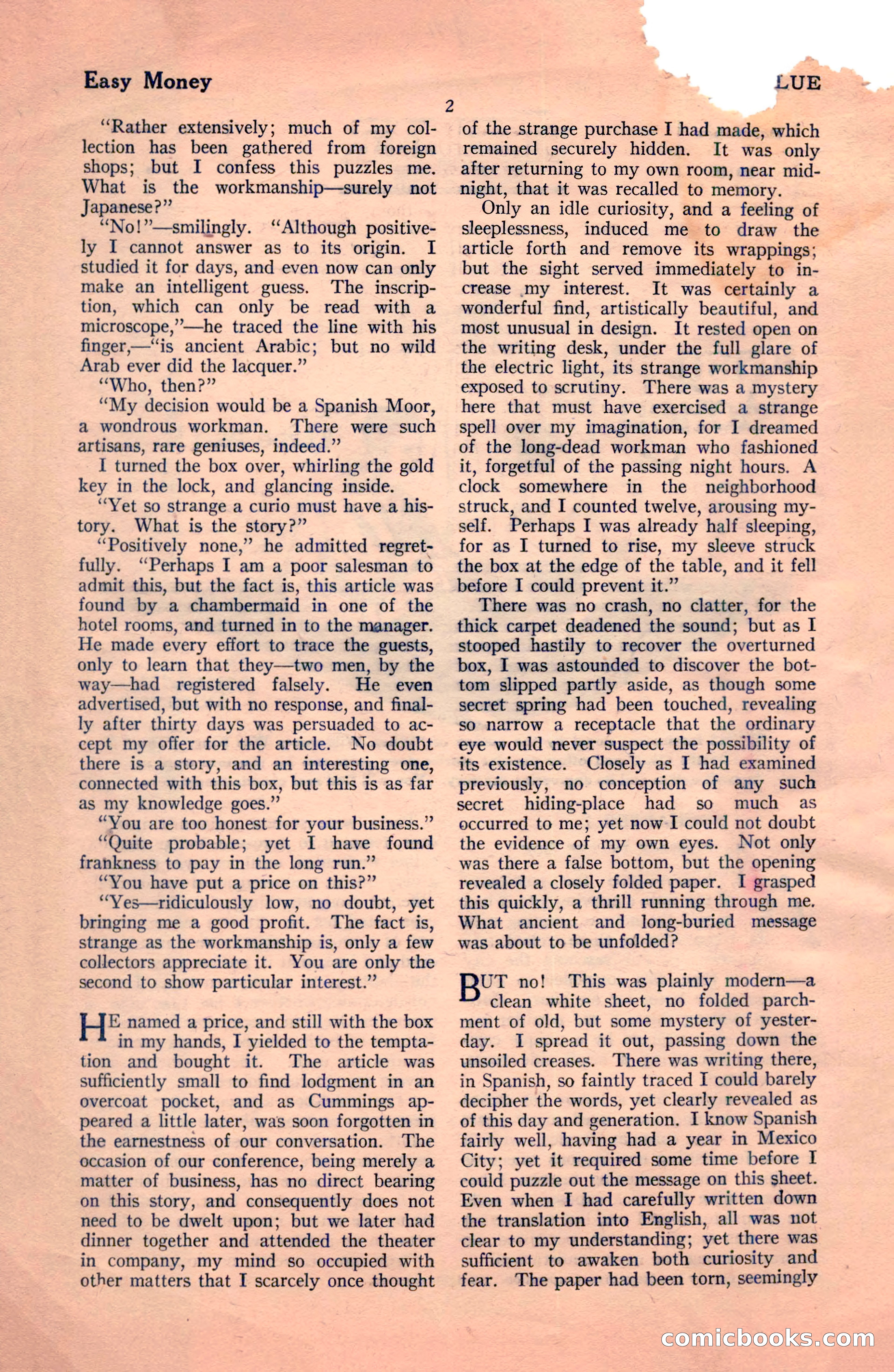 The Blue Book Magazine, December 1919 — page 8 of 216