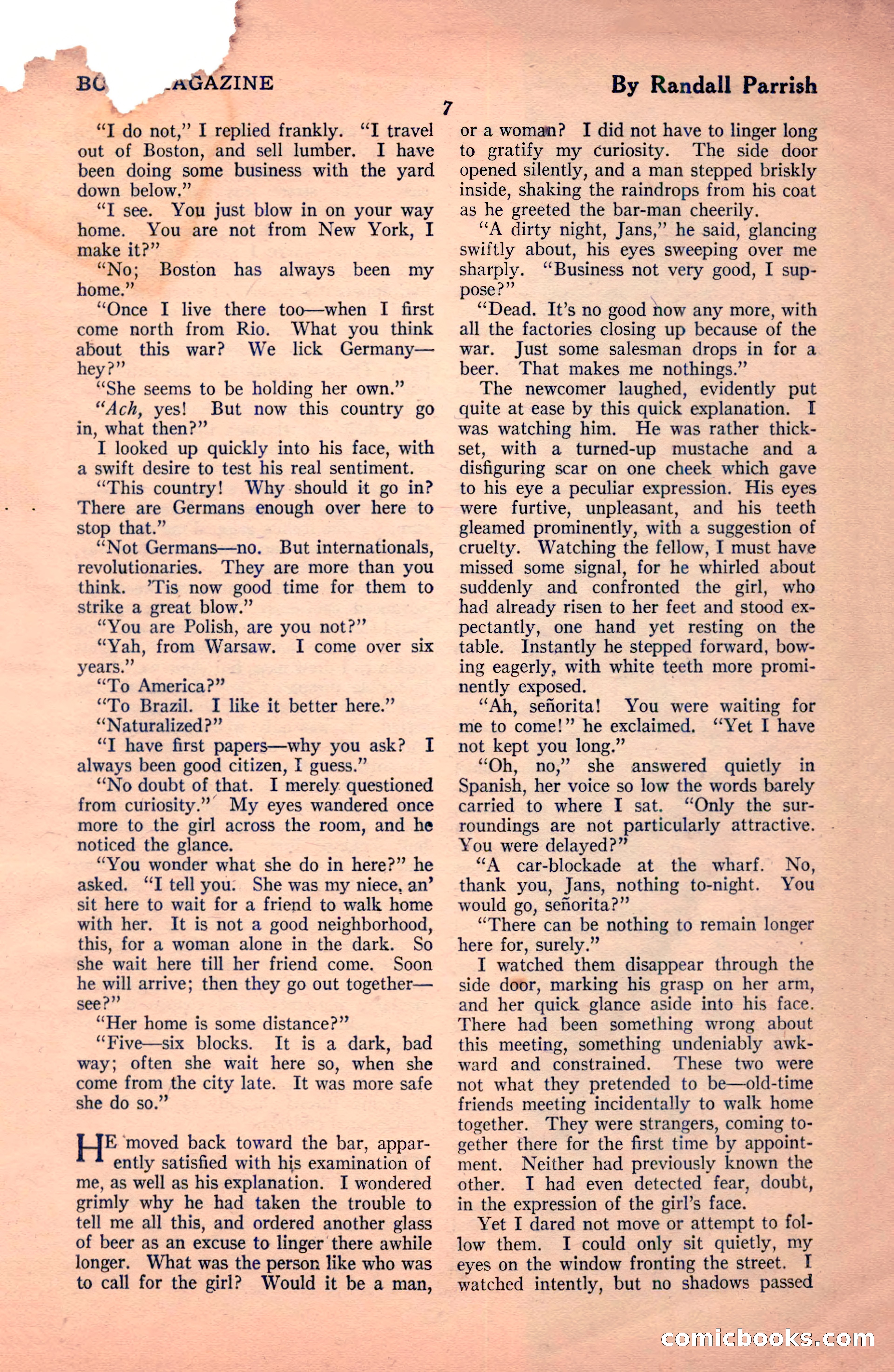 The Blue Book Magazine, December 1919 — page 13 of 216