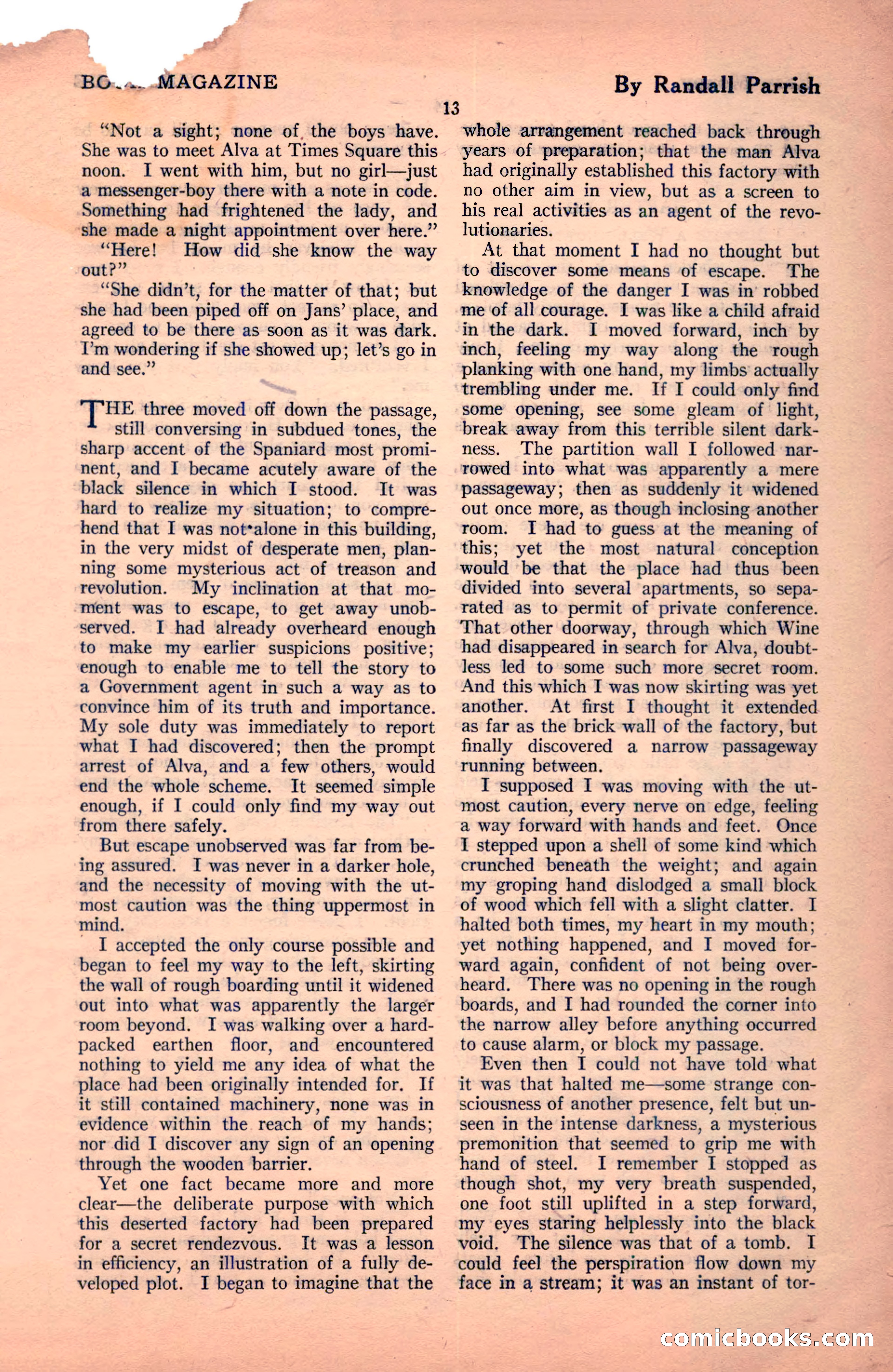 The Blue Book Magazine, December 1919 — page 19 of 216