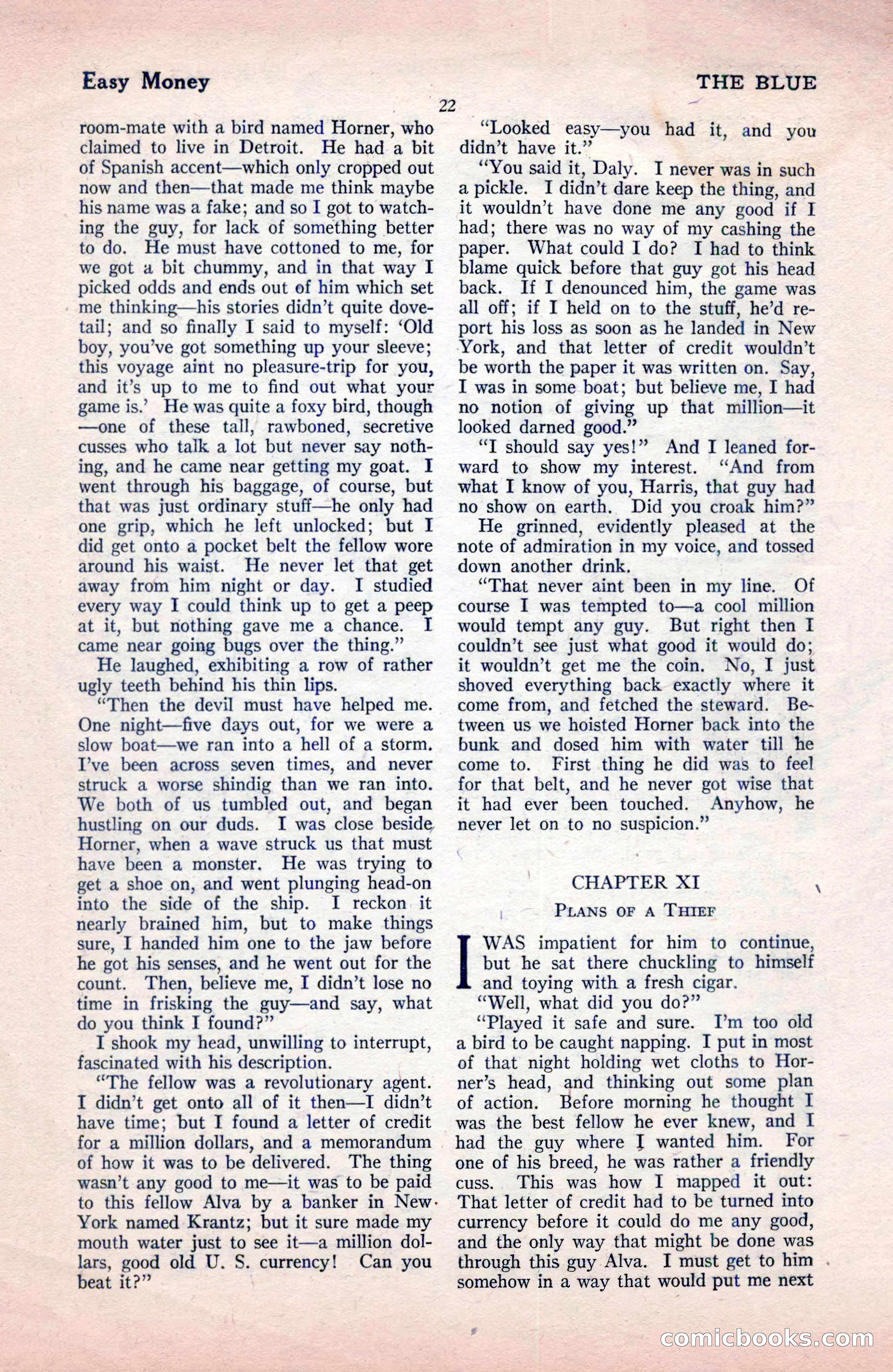 The Blue Book Magazine, December 1919 — page 28 of 216