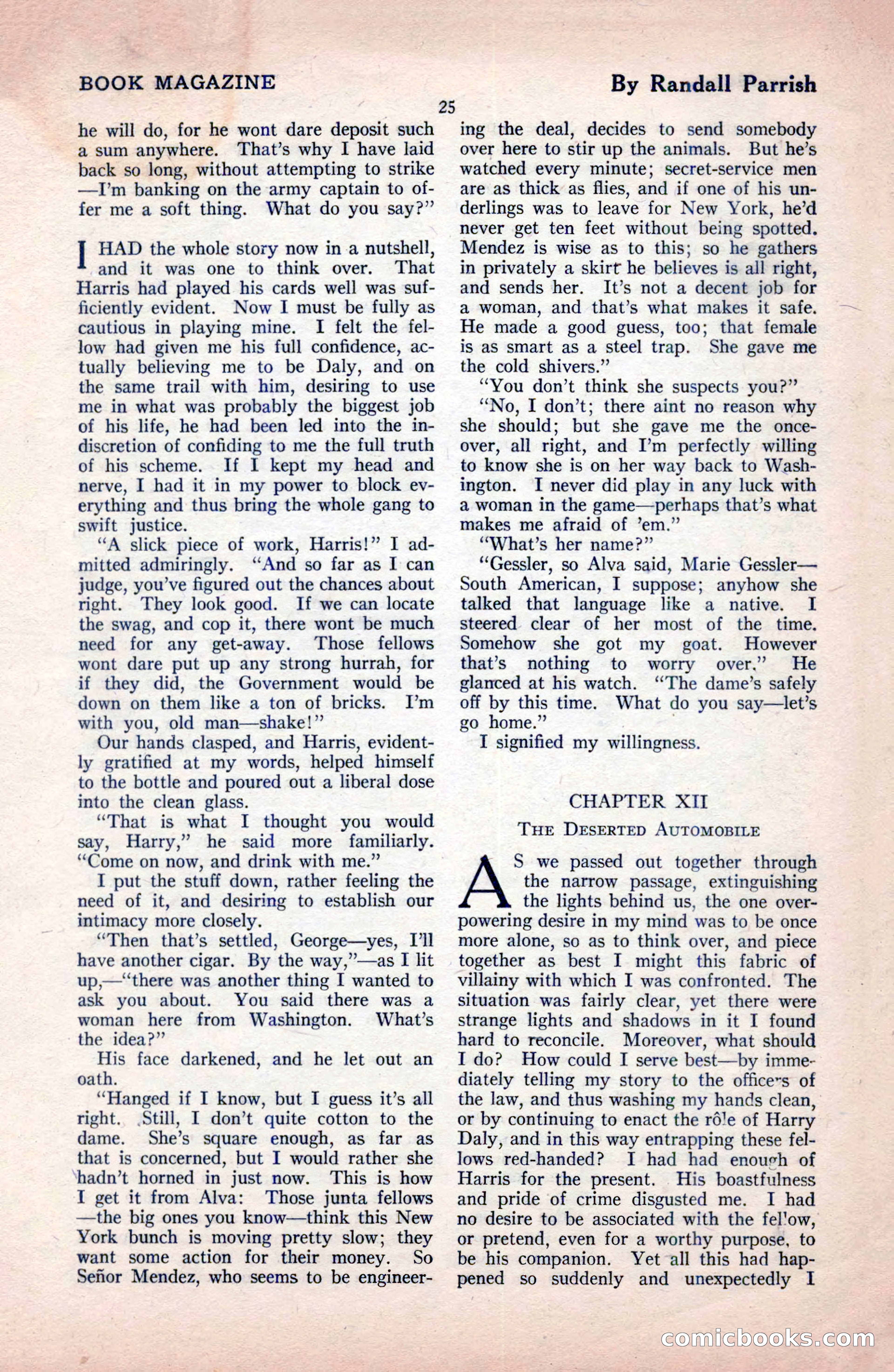 The Blue Book Magazine, December 1919 — page 31 of 216
