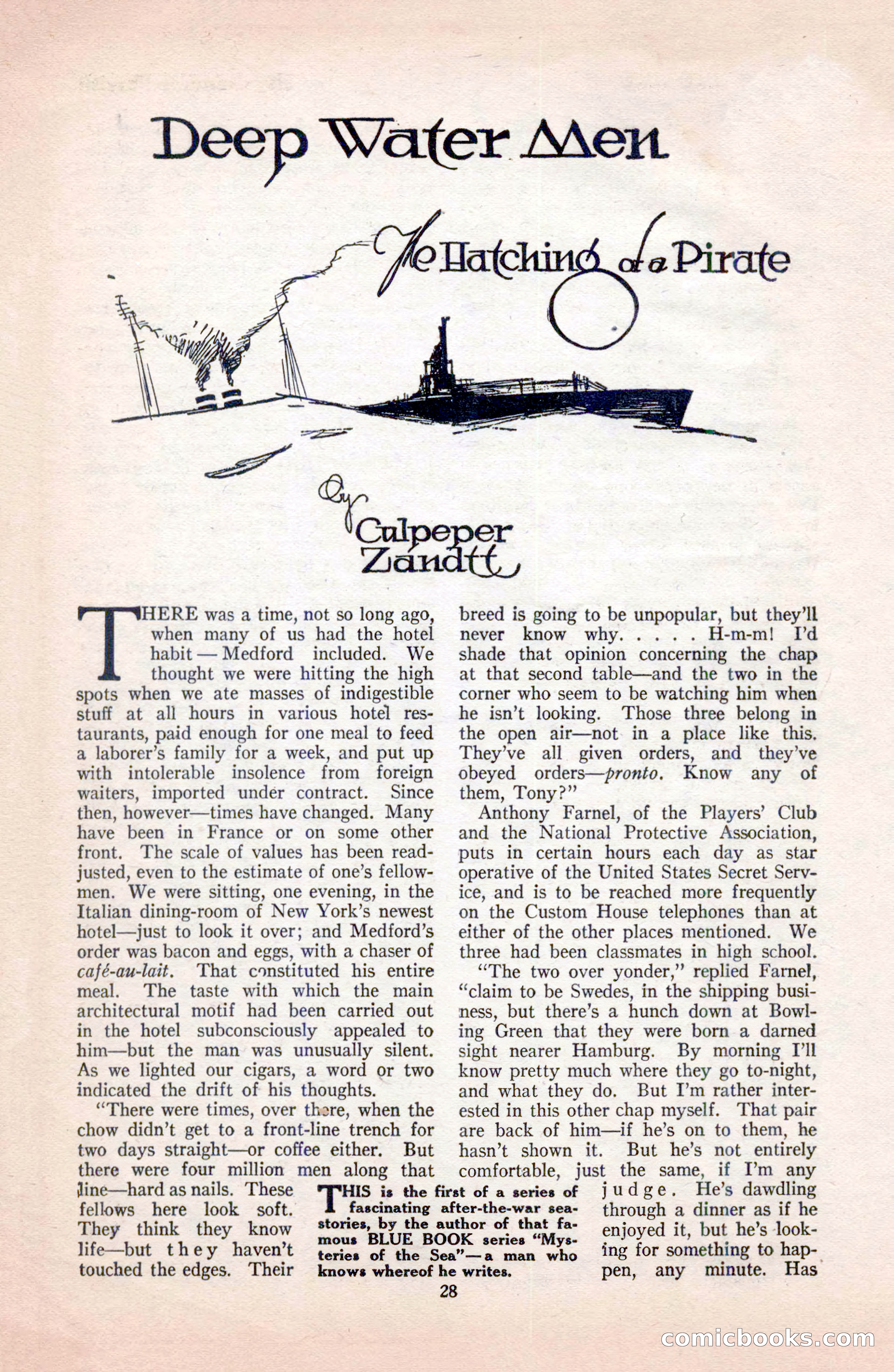 The Blue Book Magazine, December 1919 — page 34 of 216