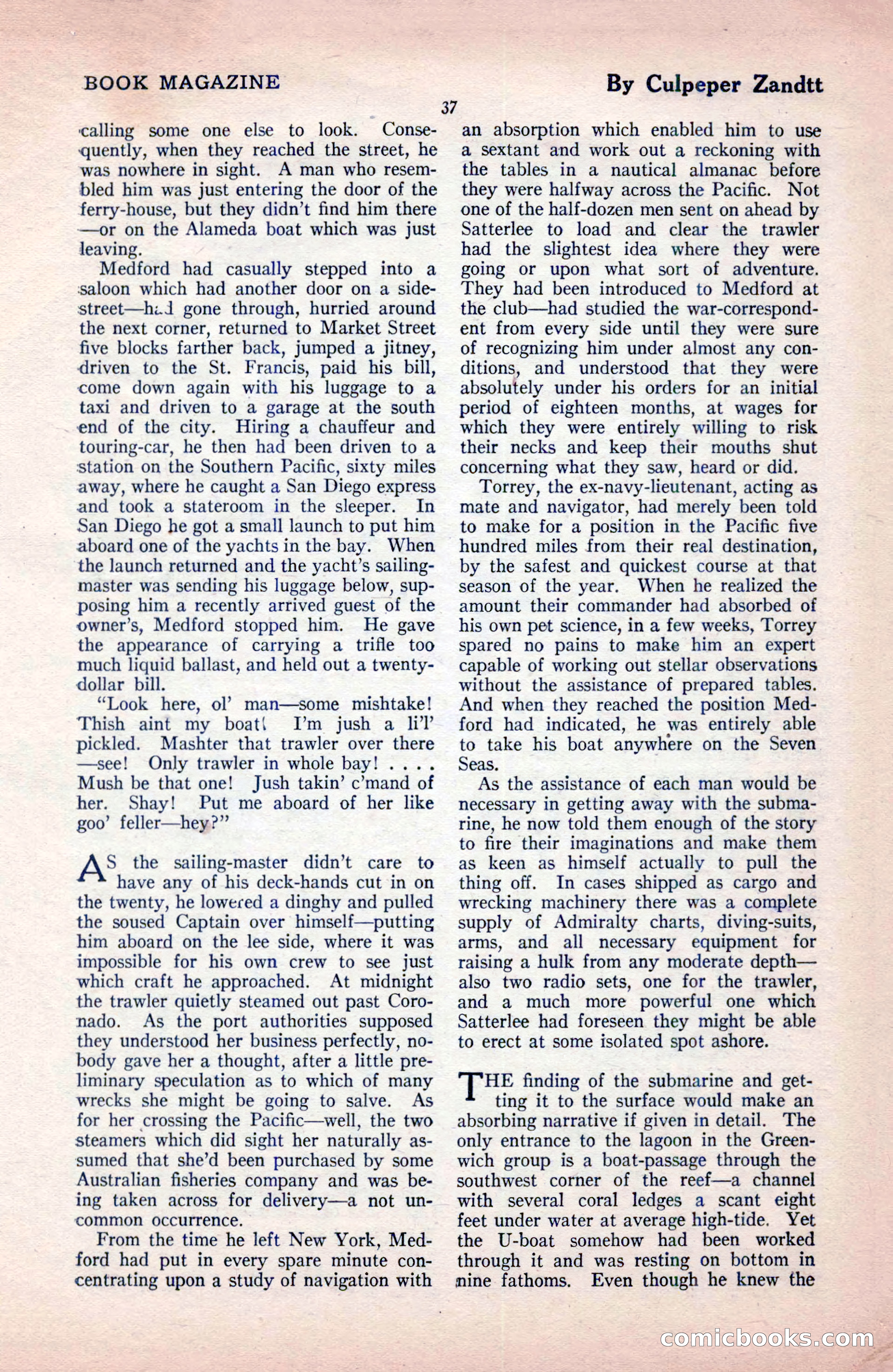 The Blue Book Magazine, December 1919 — page 43 of 216
