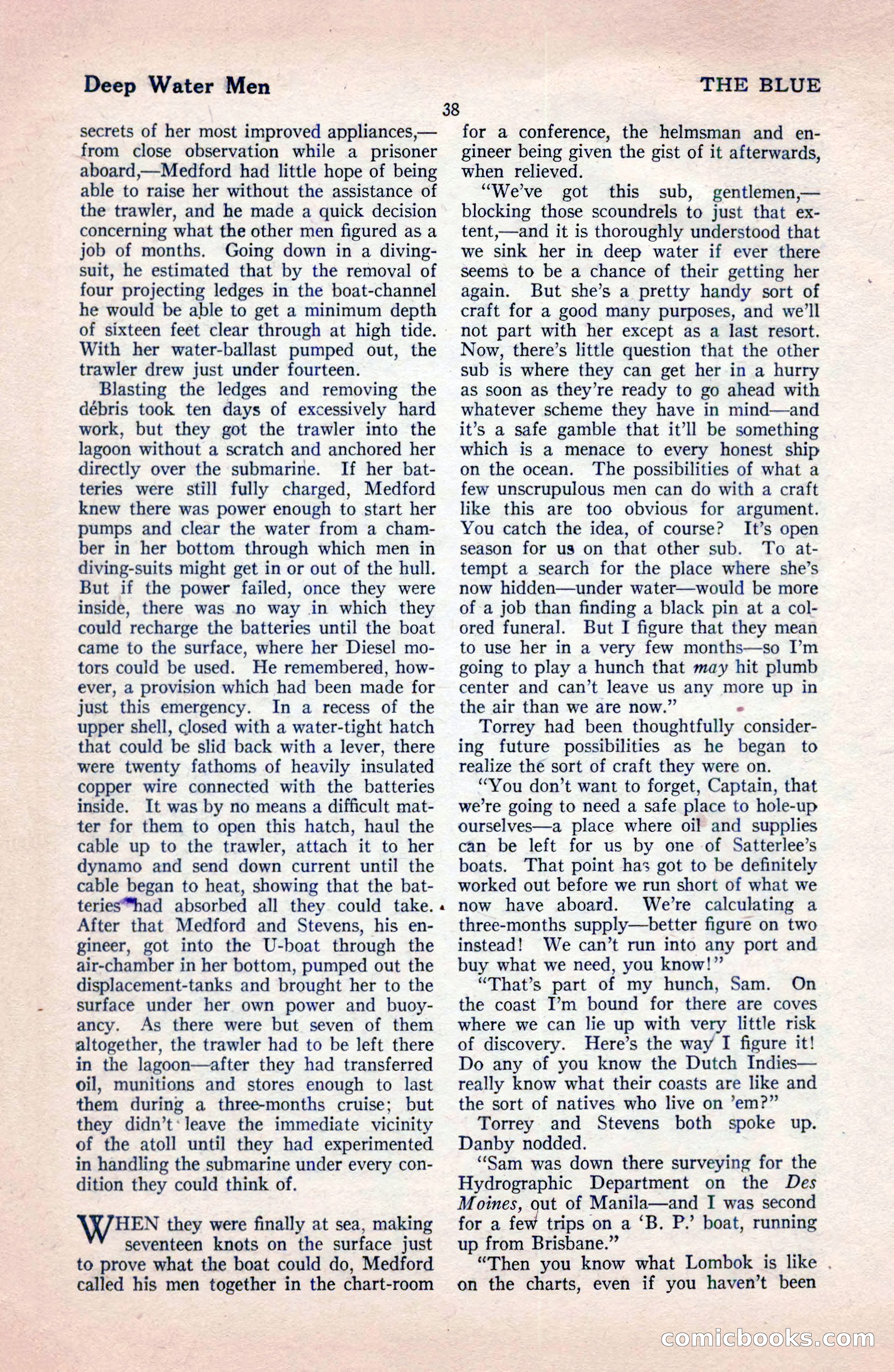 The Blue Book Magazine, December 1919 — page 44 of 216