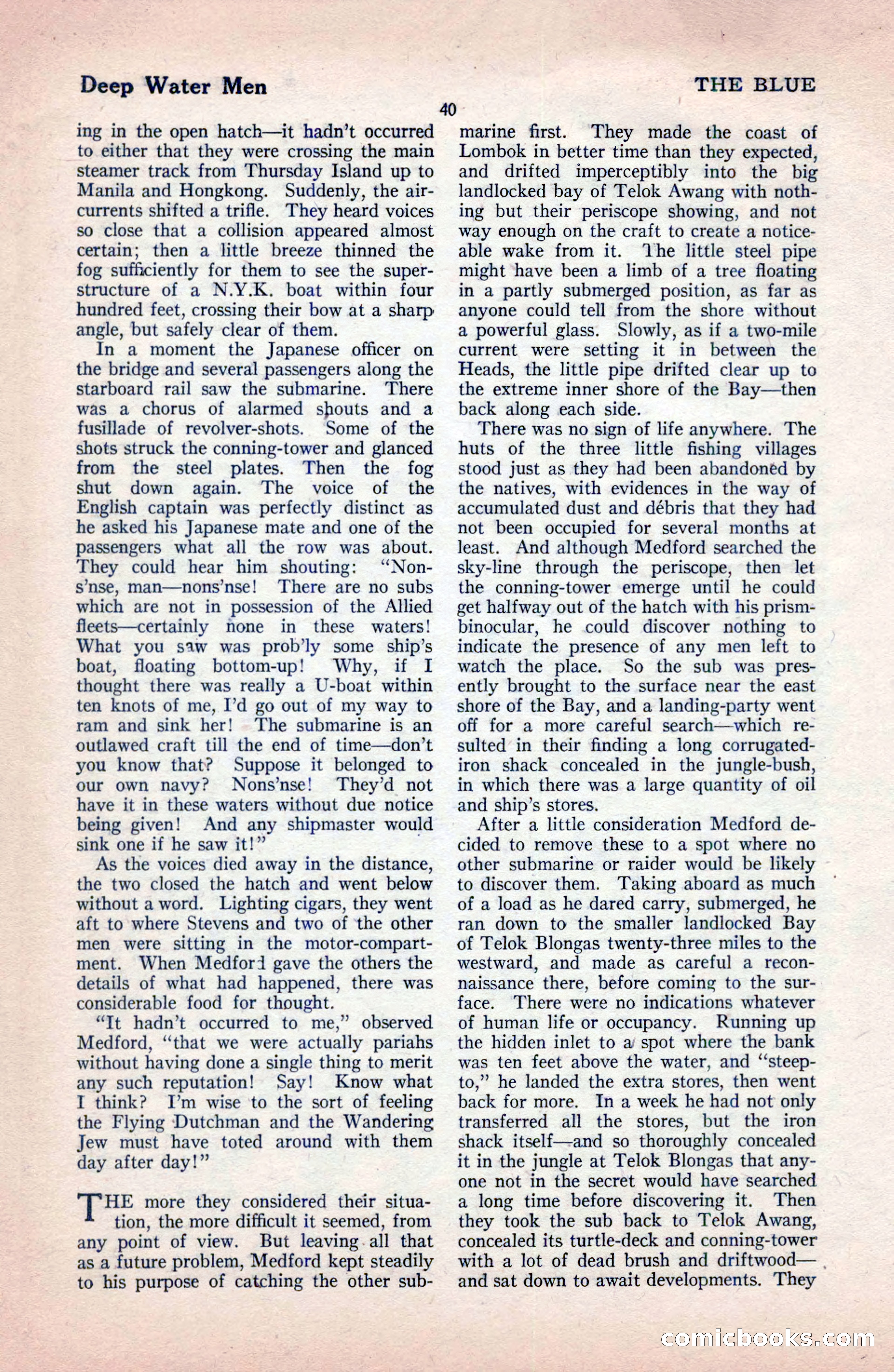The Blue Book Magazine, December 1919 — page 46 of 216