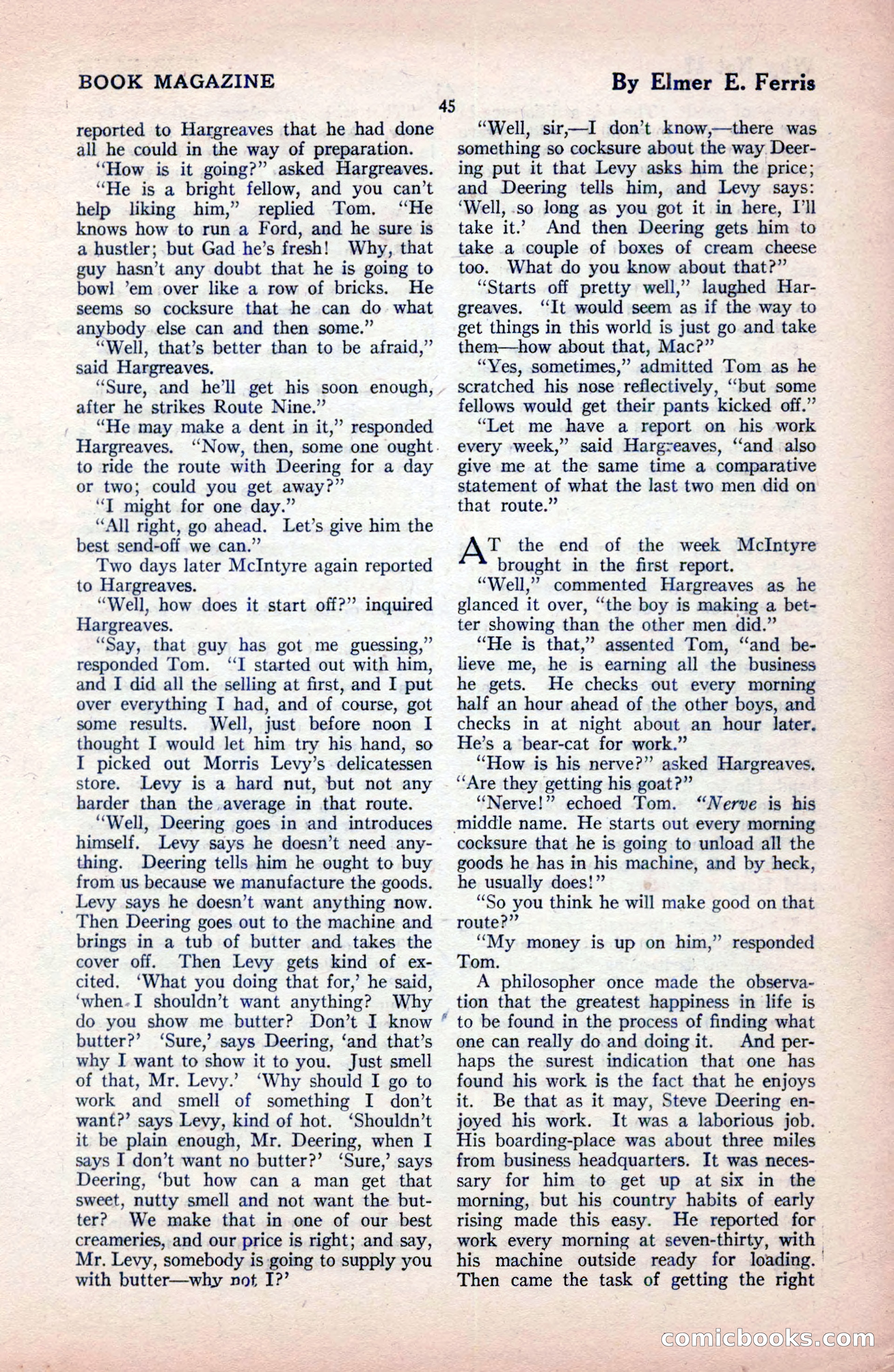 The Blue Book Magazine, December 1919 — page 51 of 216
