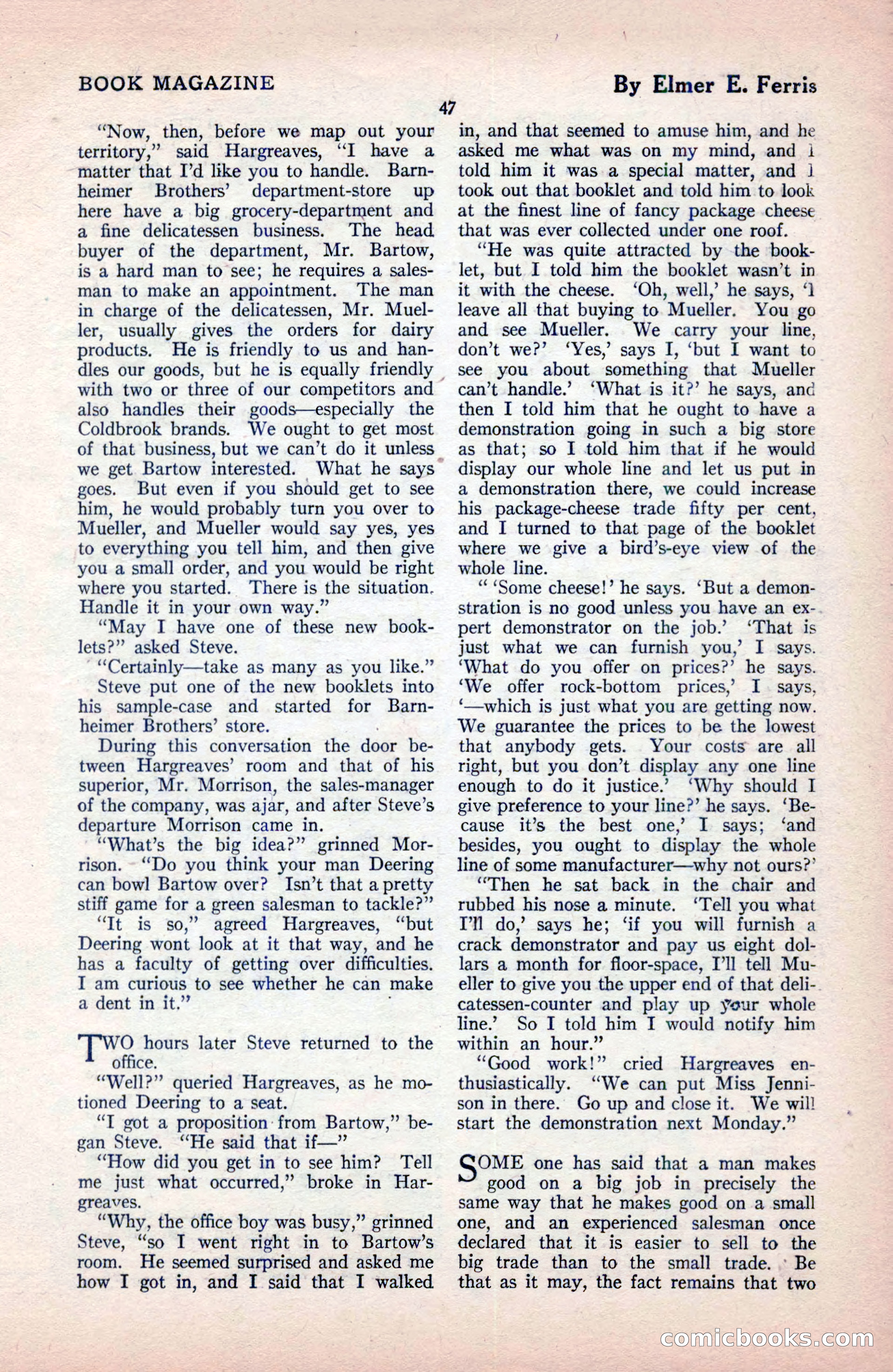 The Blue Book Magazine, December 1919 — page 53 of 216