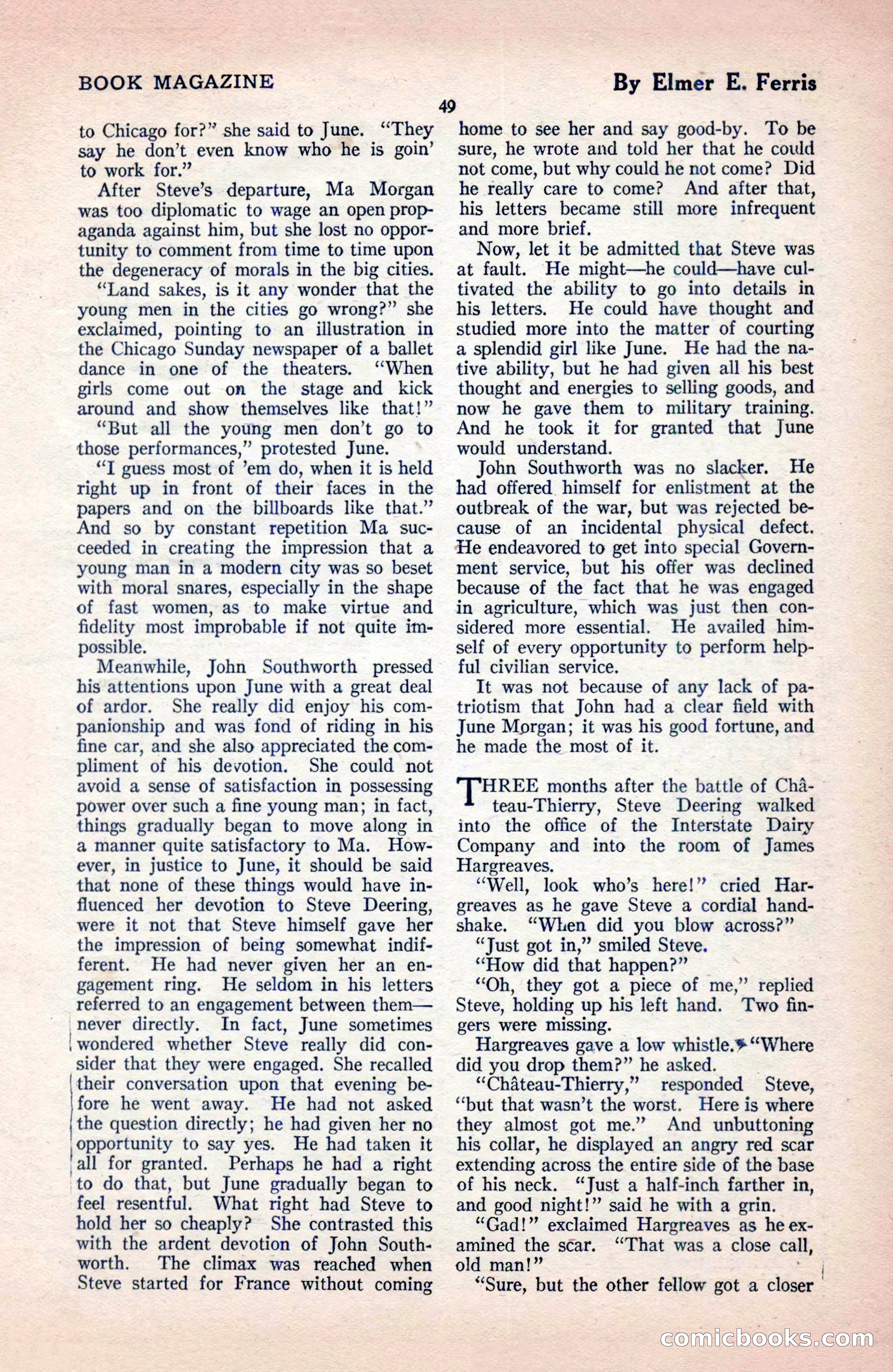 The Blue Book Magazine, December 1919 — page 55 of 216