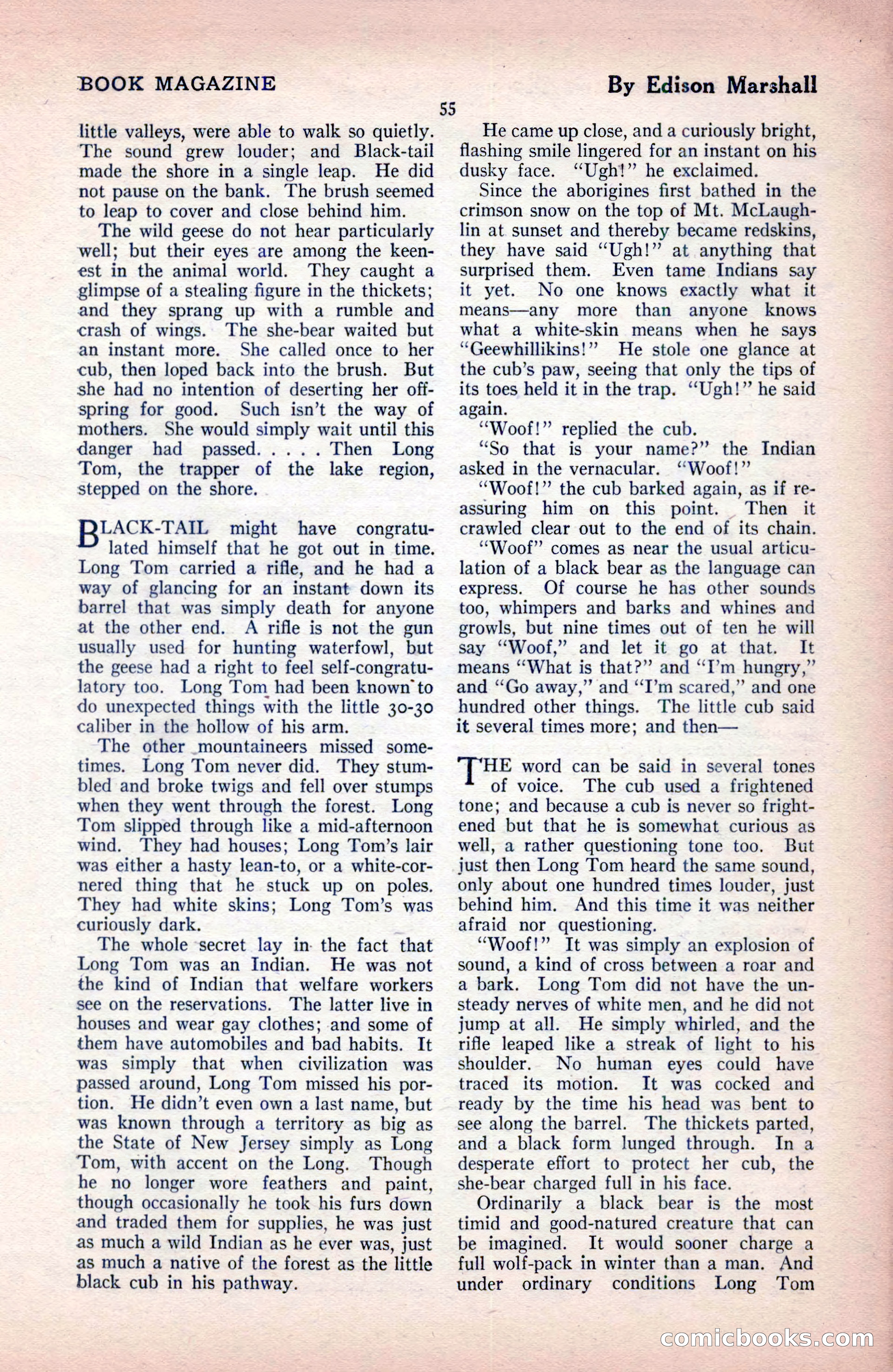 The Blue Book Magazine, December 1919 — page 61 of 216