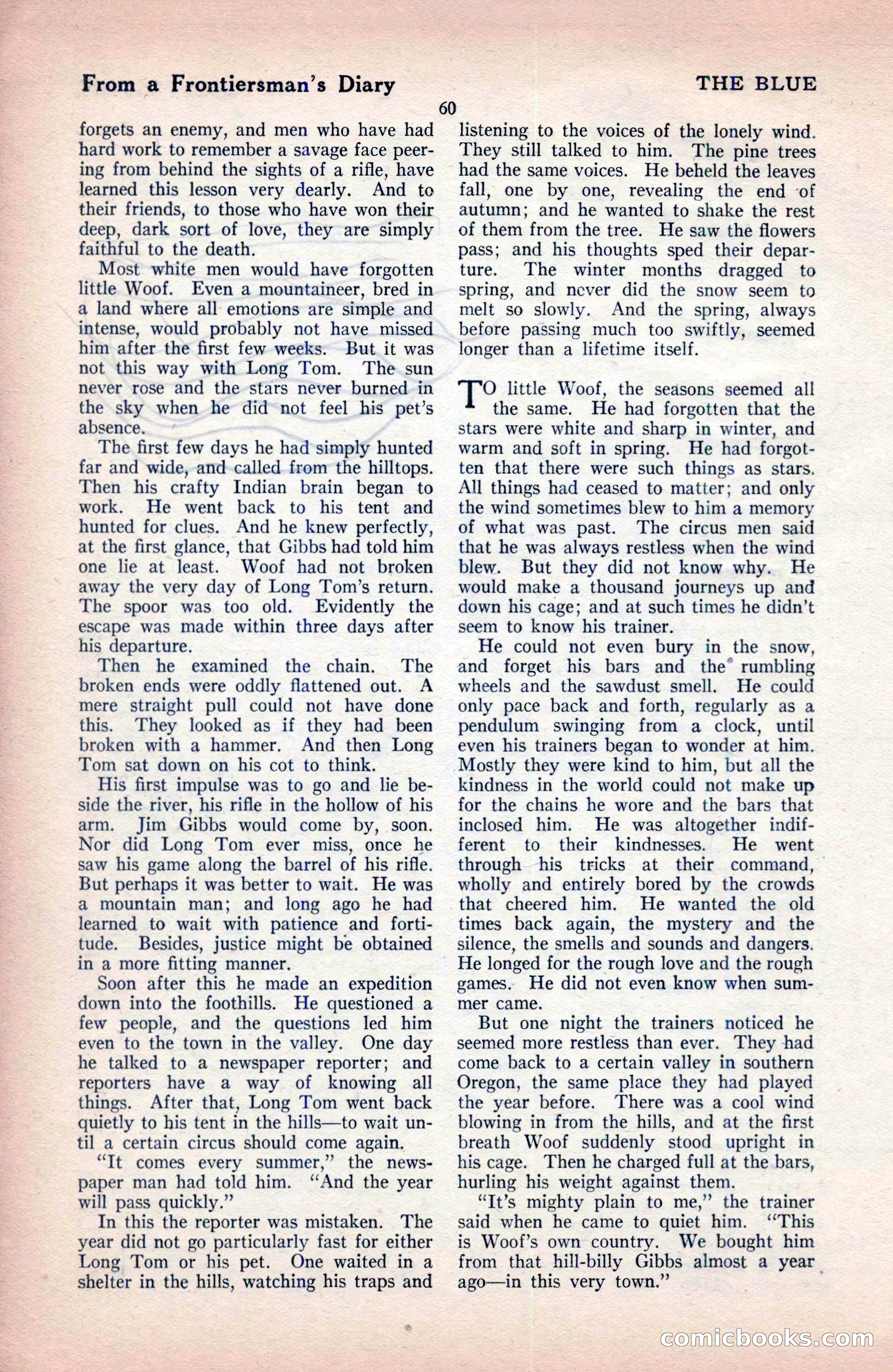 The Blue Book Magazine, December 1919 — page 66 of 216