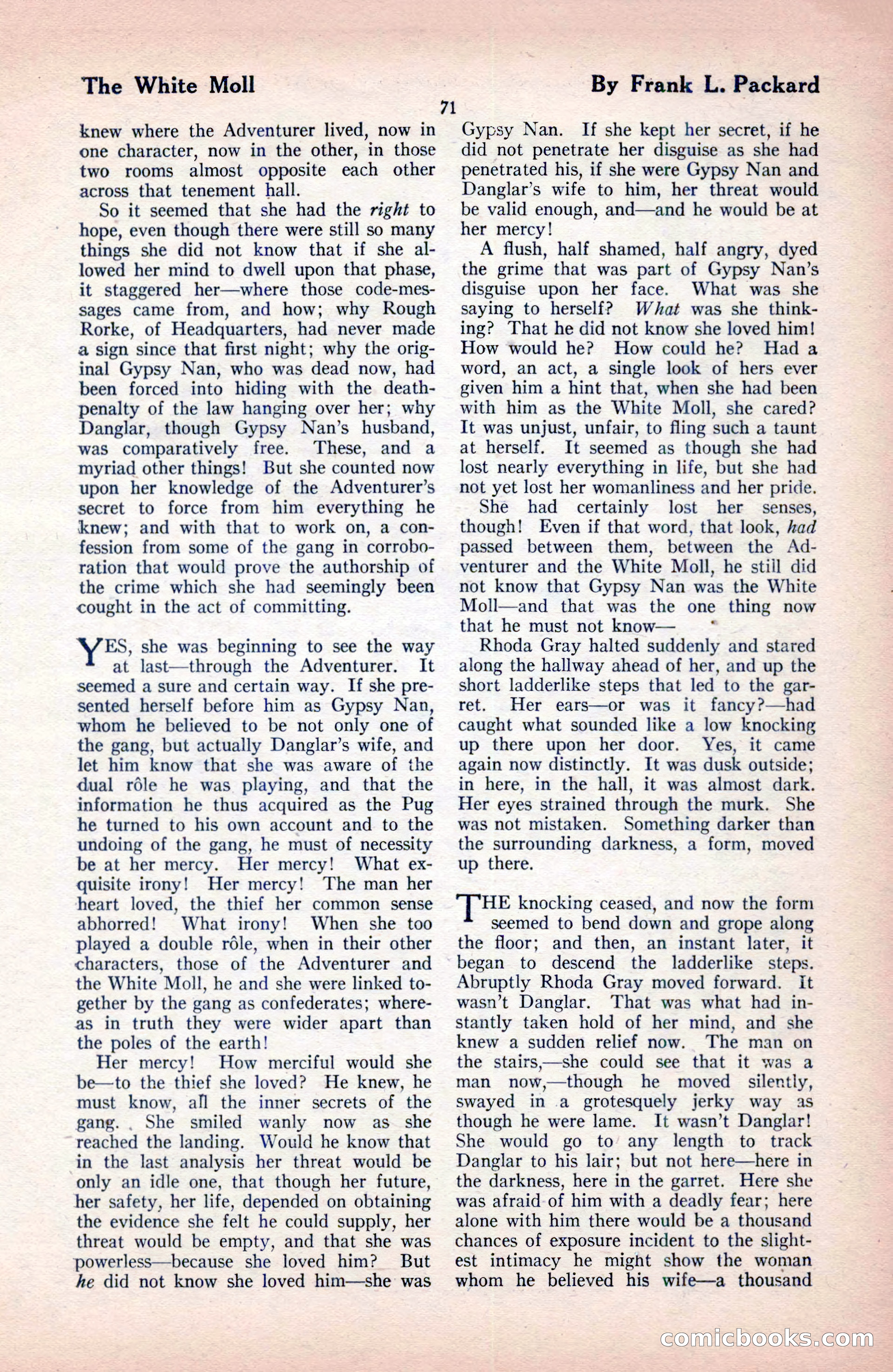 The Blue Book Magazine, December 1919 — page 77 of 216
