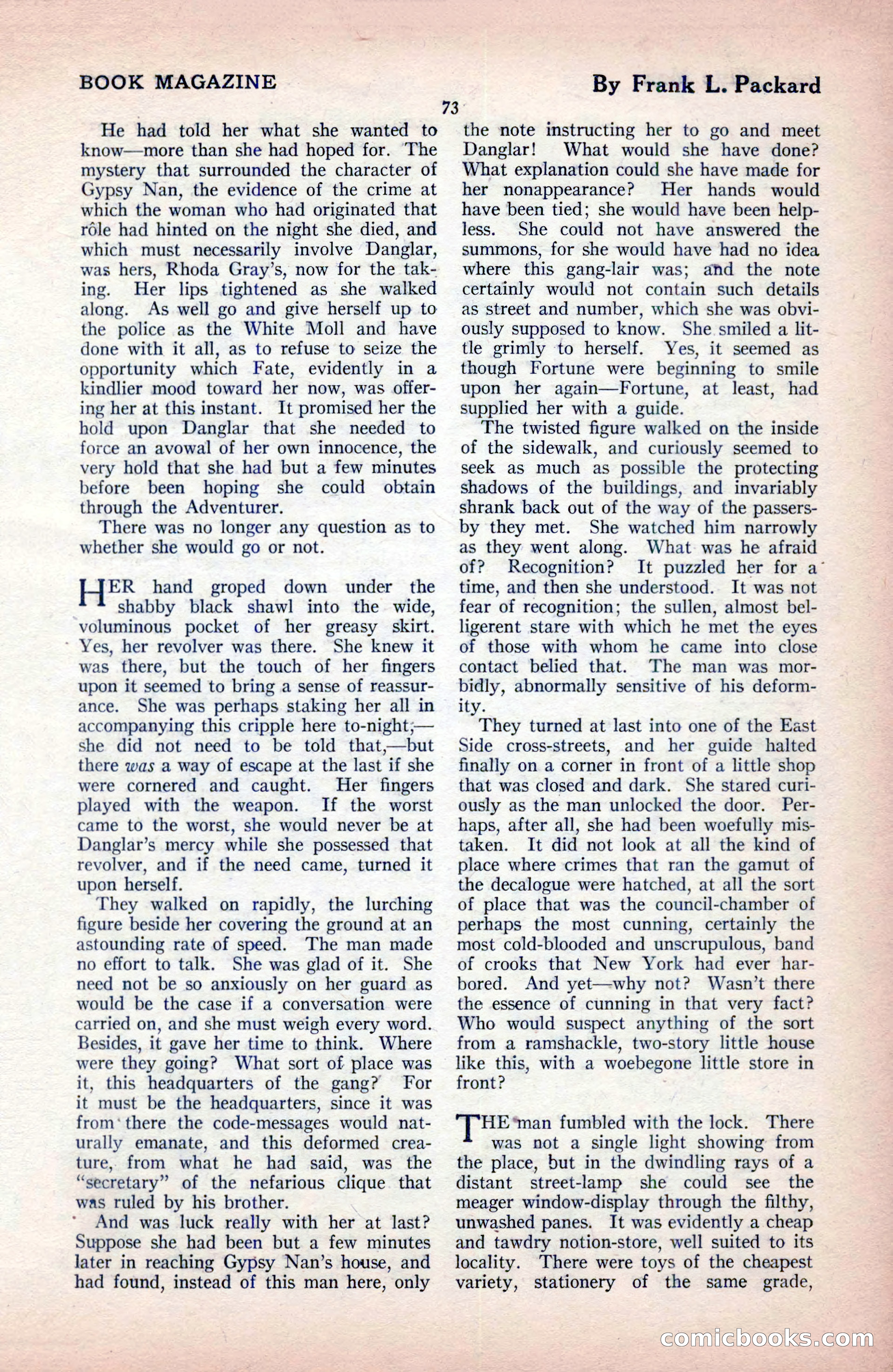 The Blue Book Magazine, December 1919 — page 79 of 216